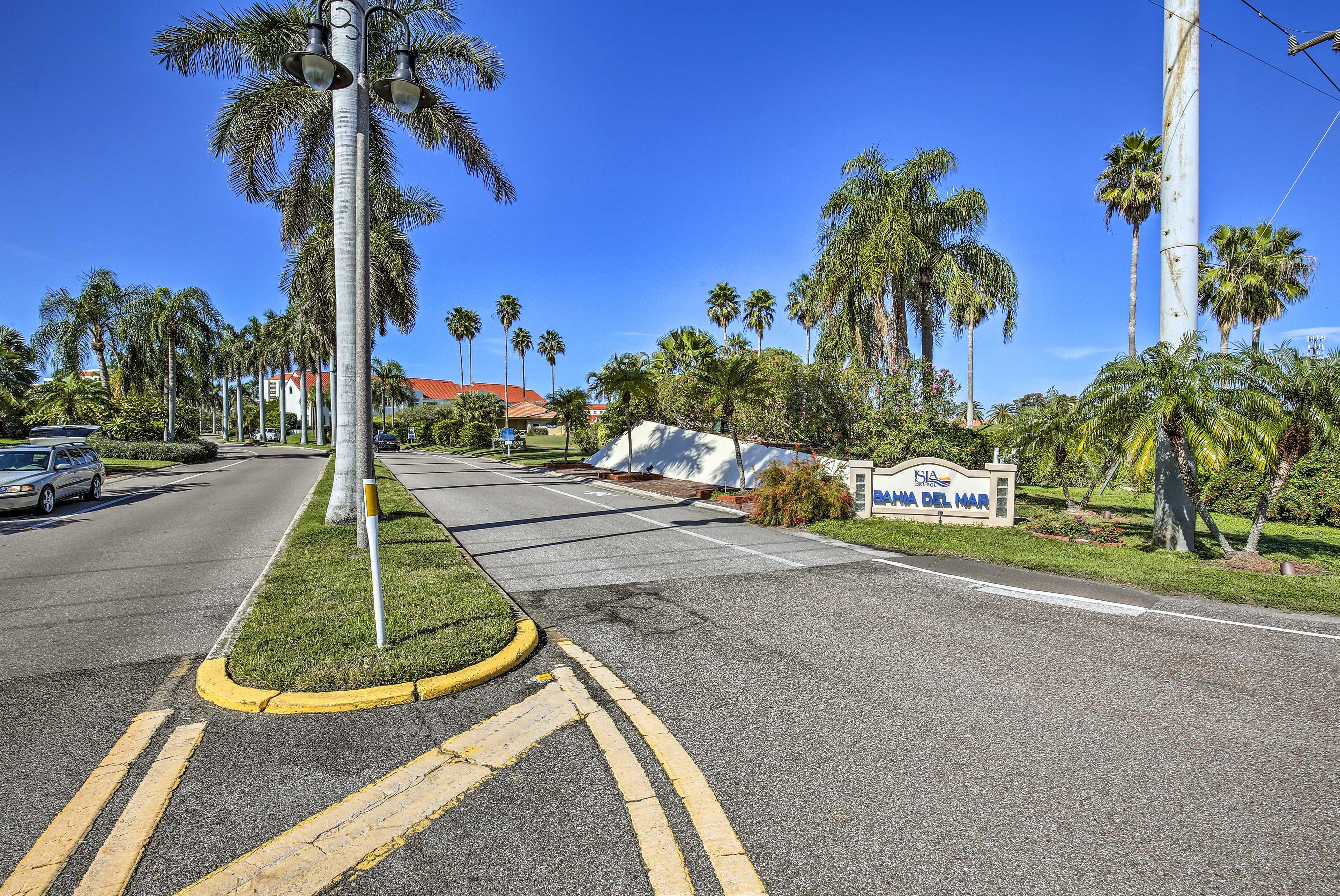 Located in Bahia Del Mar