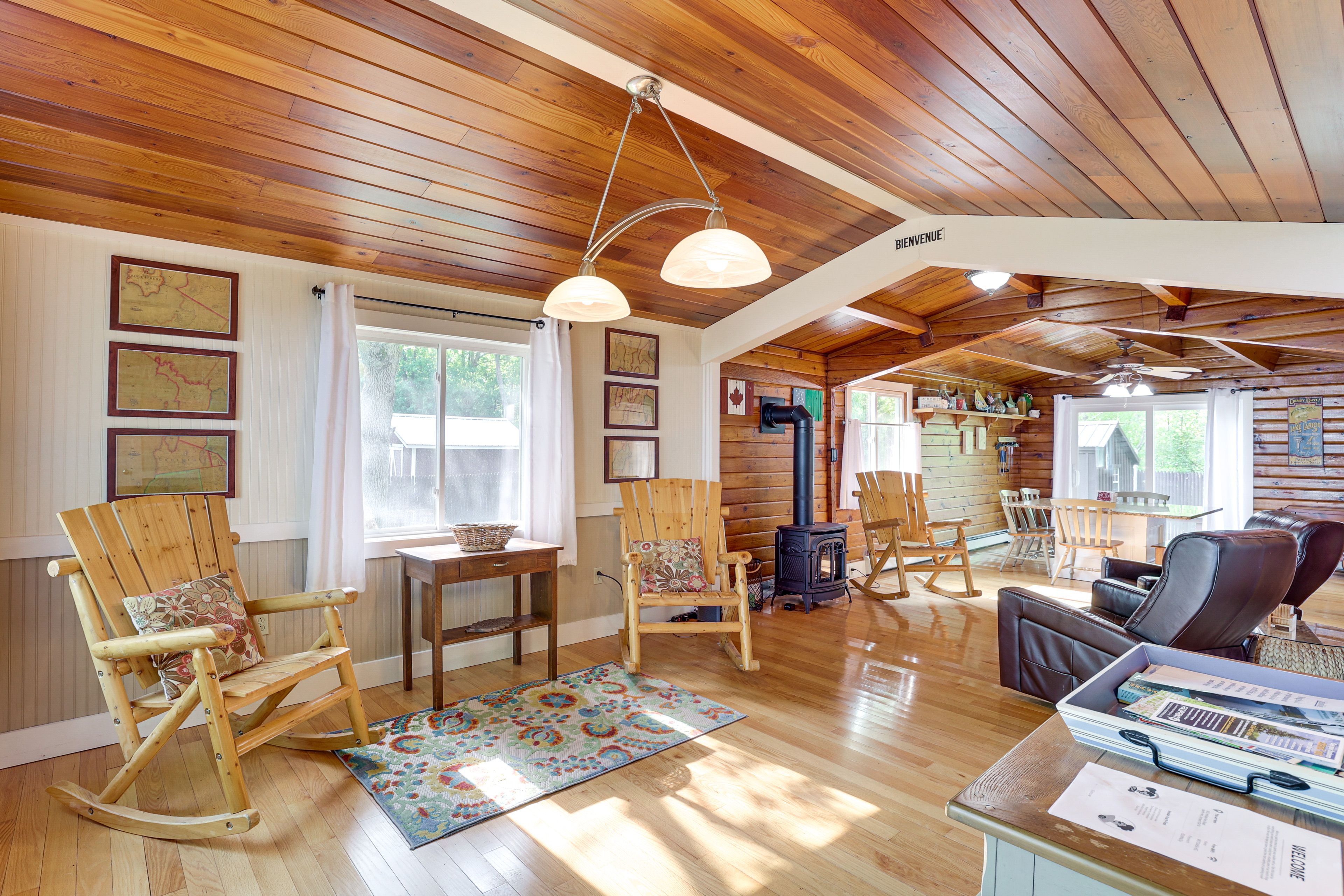 South Hero Vacation Rental | 3BR | 2BA | Single Story | 3 Steps Required