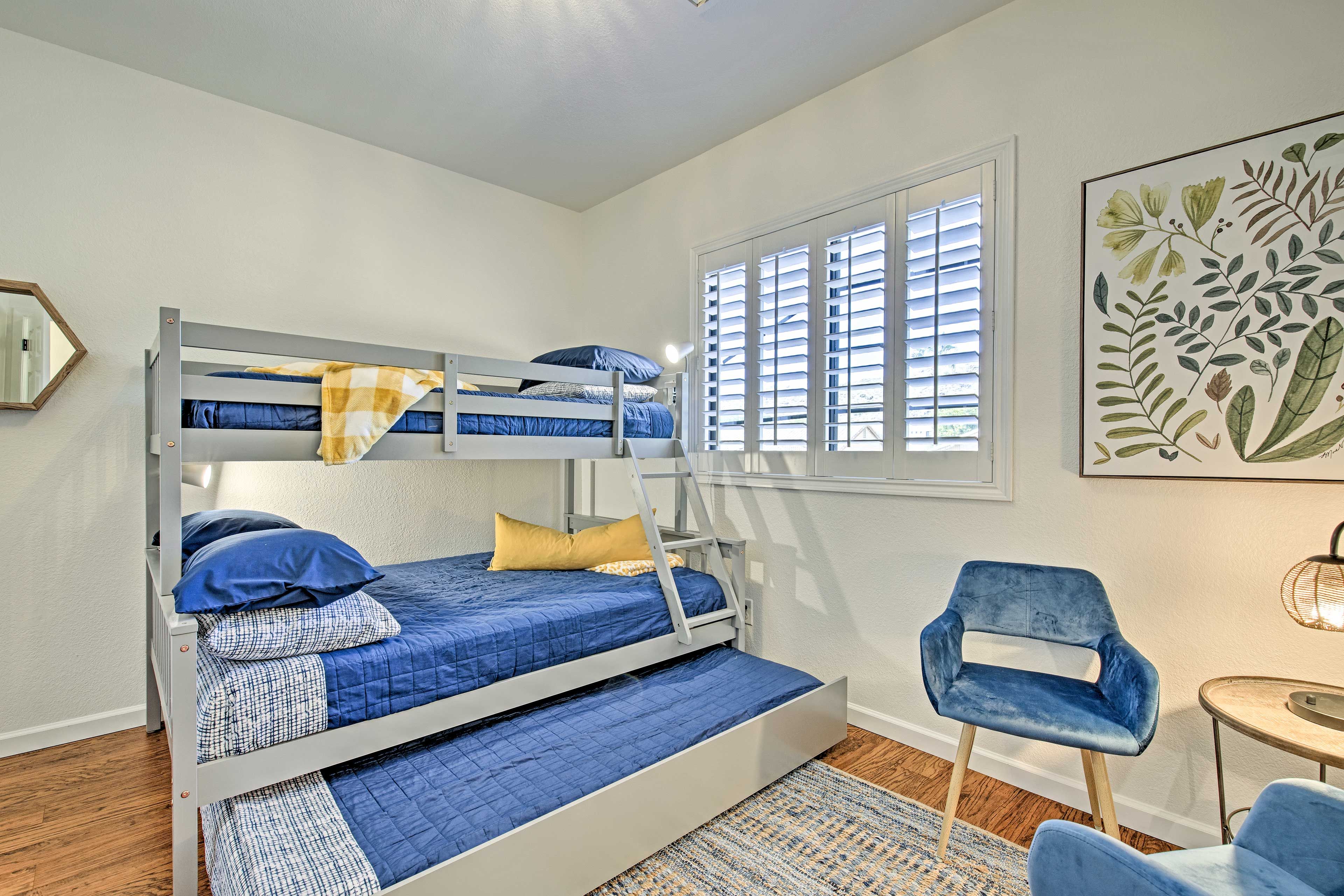 Bedroom 3 | 2nd Floor | Stairs Required | Twin/Full Bed w/ Twin Trundle