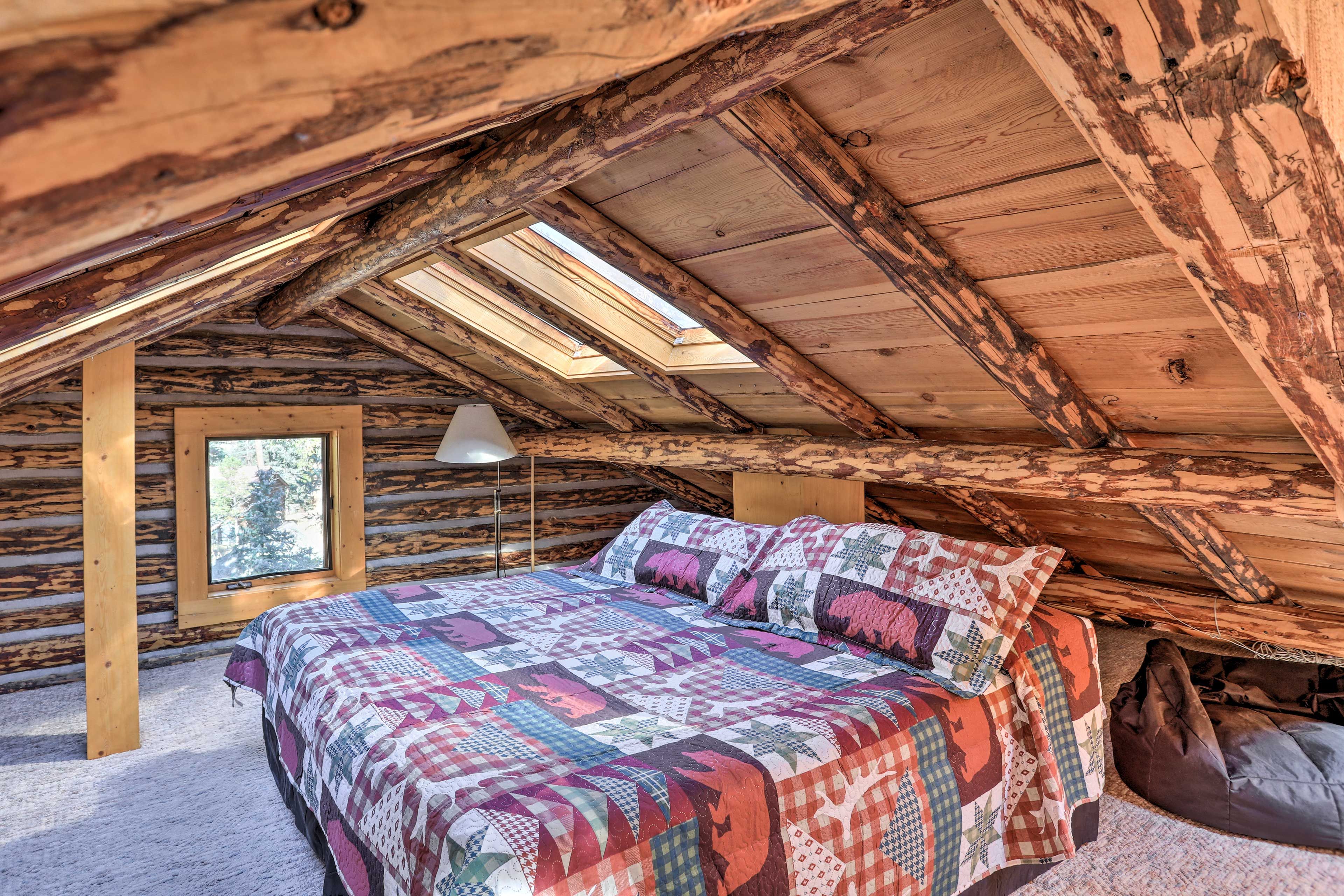 Bedroom 3 (Loft) | King Bed | Queen Bed | Twin Bunk Bed