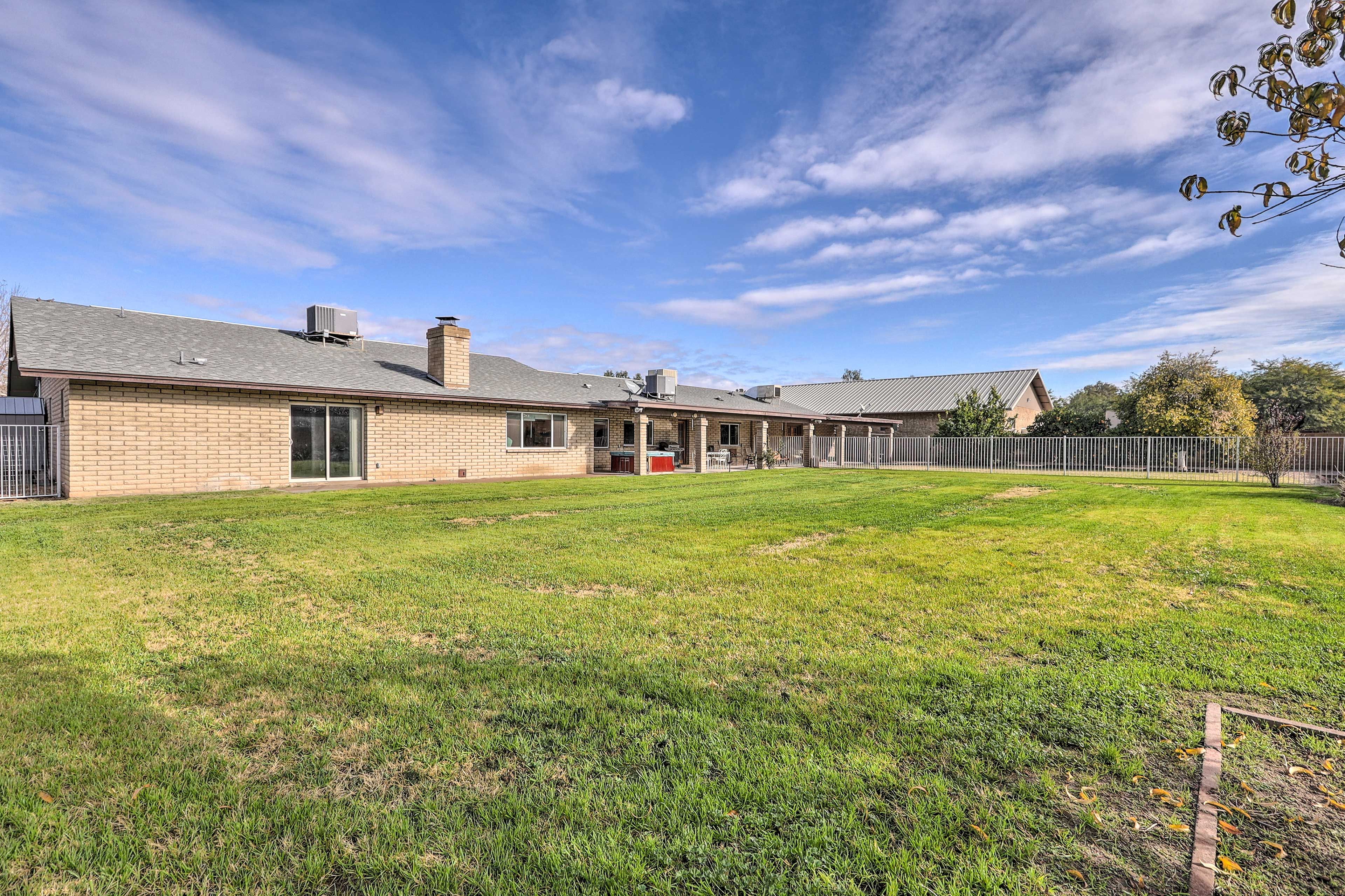 Fenced-In Yard