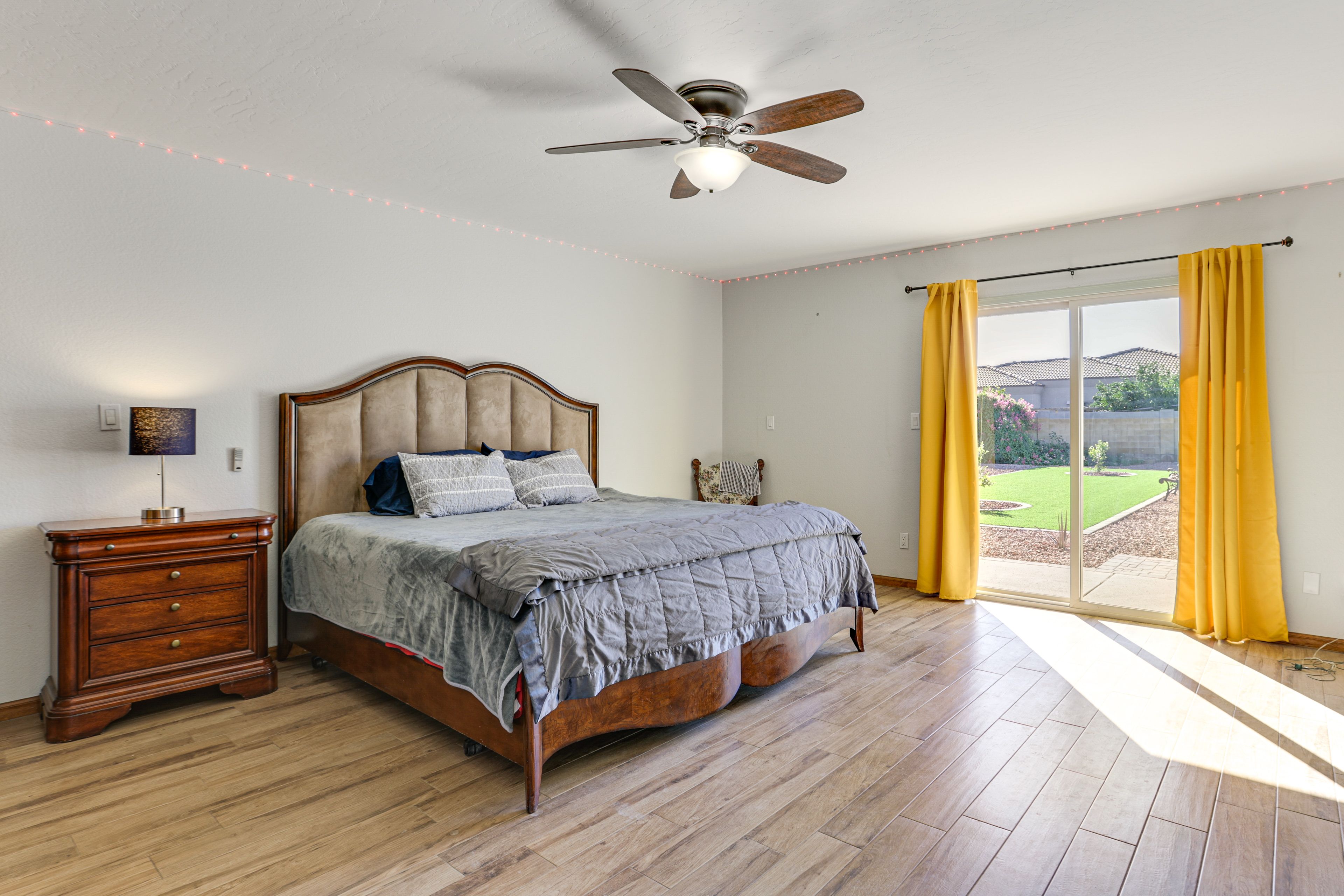 Bedroom 1 | California King Bed | Patio Access