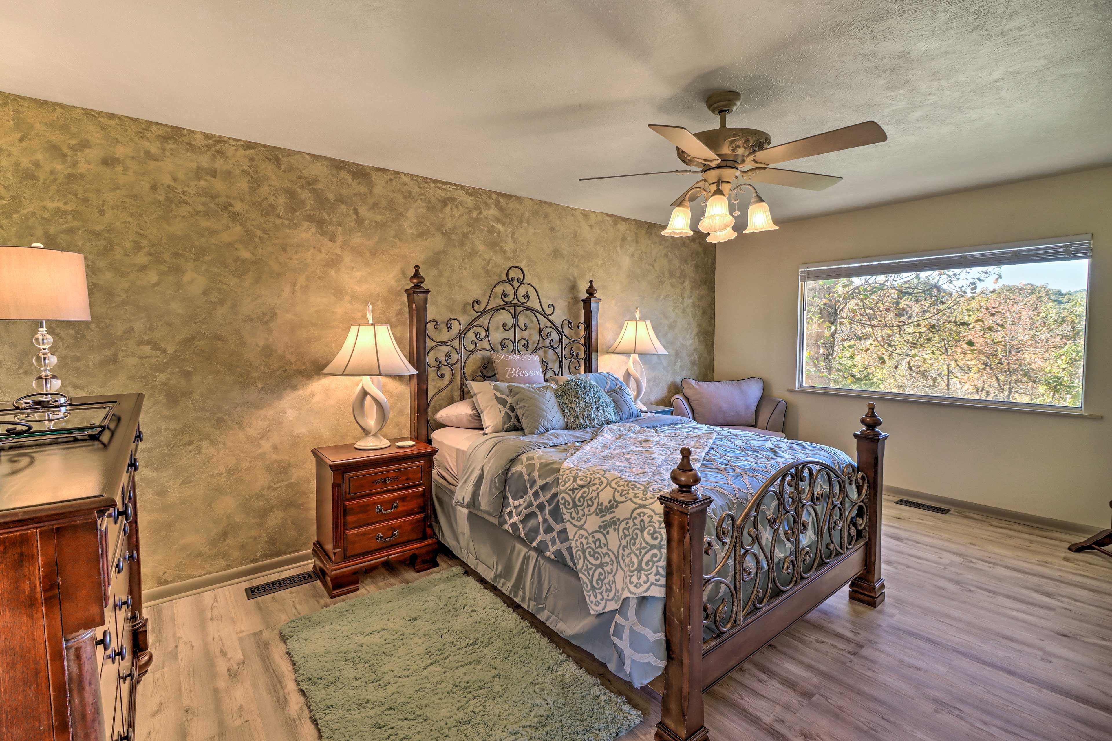 Bedroom 1 | Stairs Required to Access | Queen BeBedroom 1 | 2 Twin Sleeper Sofas