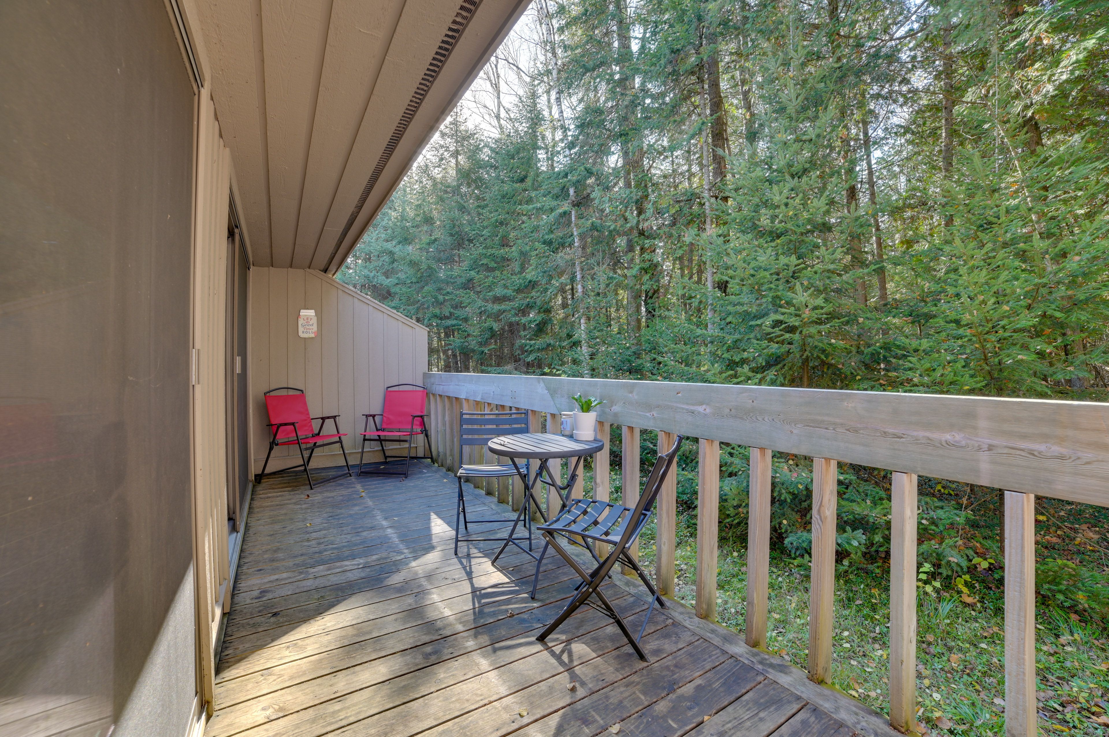Balcony | Outdoor Furniture | Wooded Views