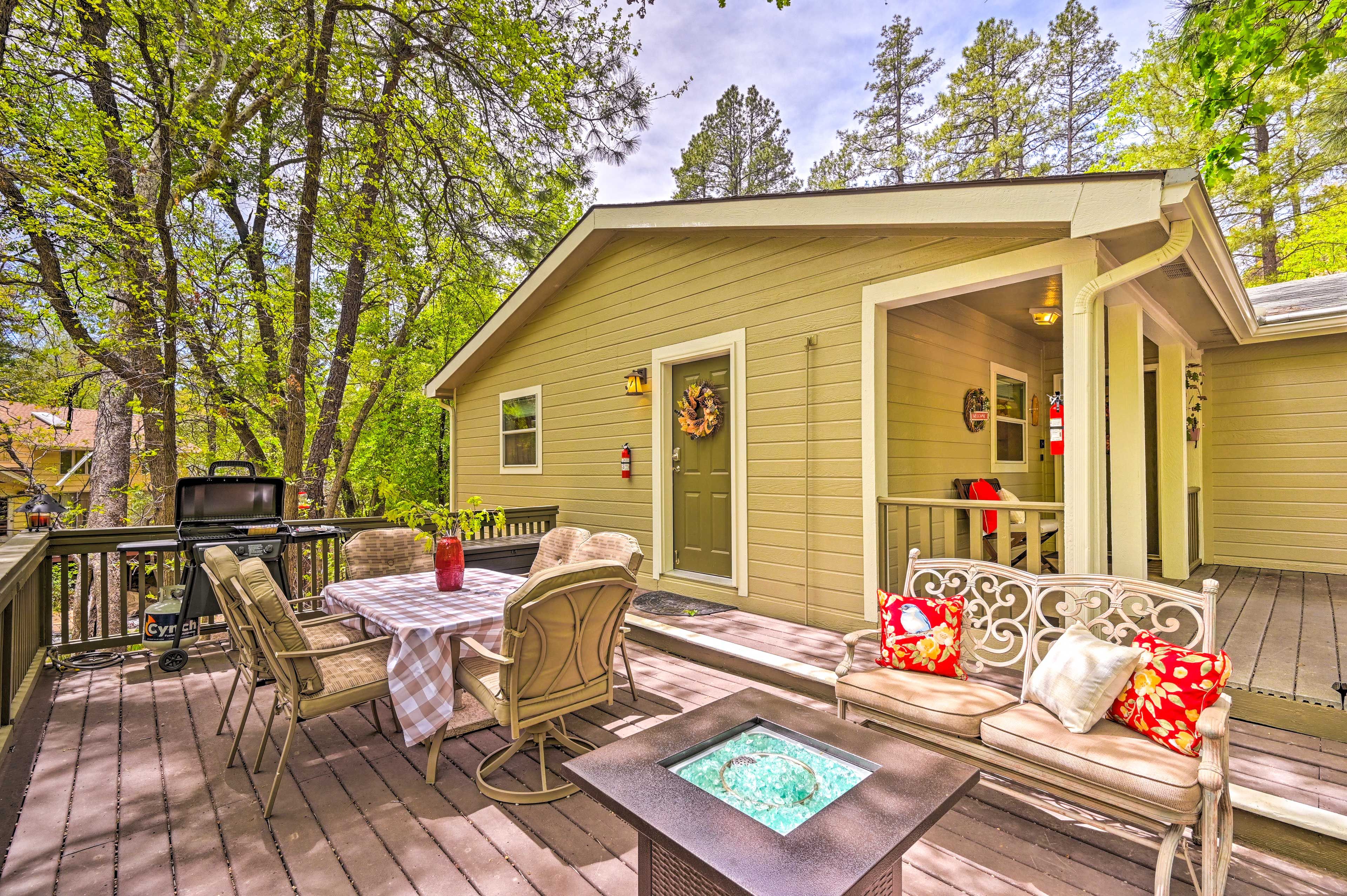 Payson Vacation Rental | 3BR | 2BA | 2,150 Sq Ft | Stairs Required
