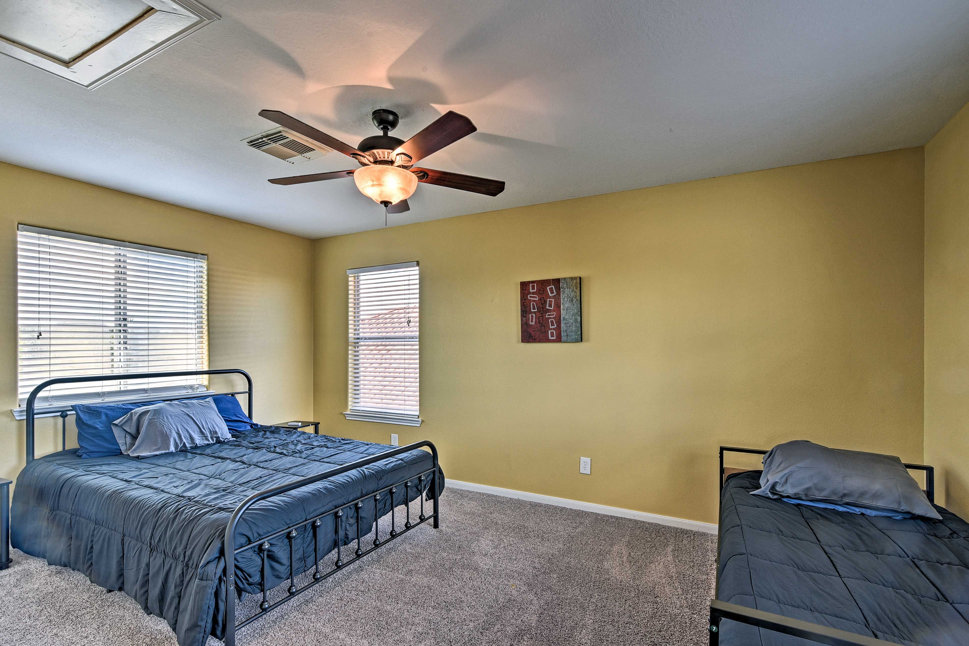 Bedroom 2 | Queen Bed | Twin Bed w/ Twin Trundle | 2nd Floor