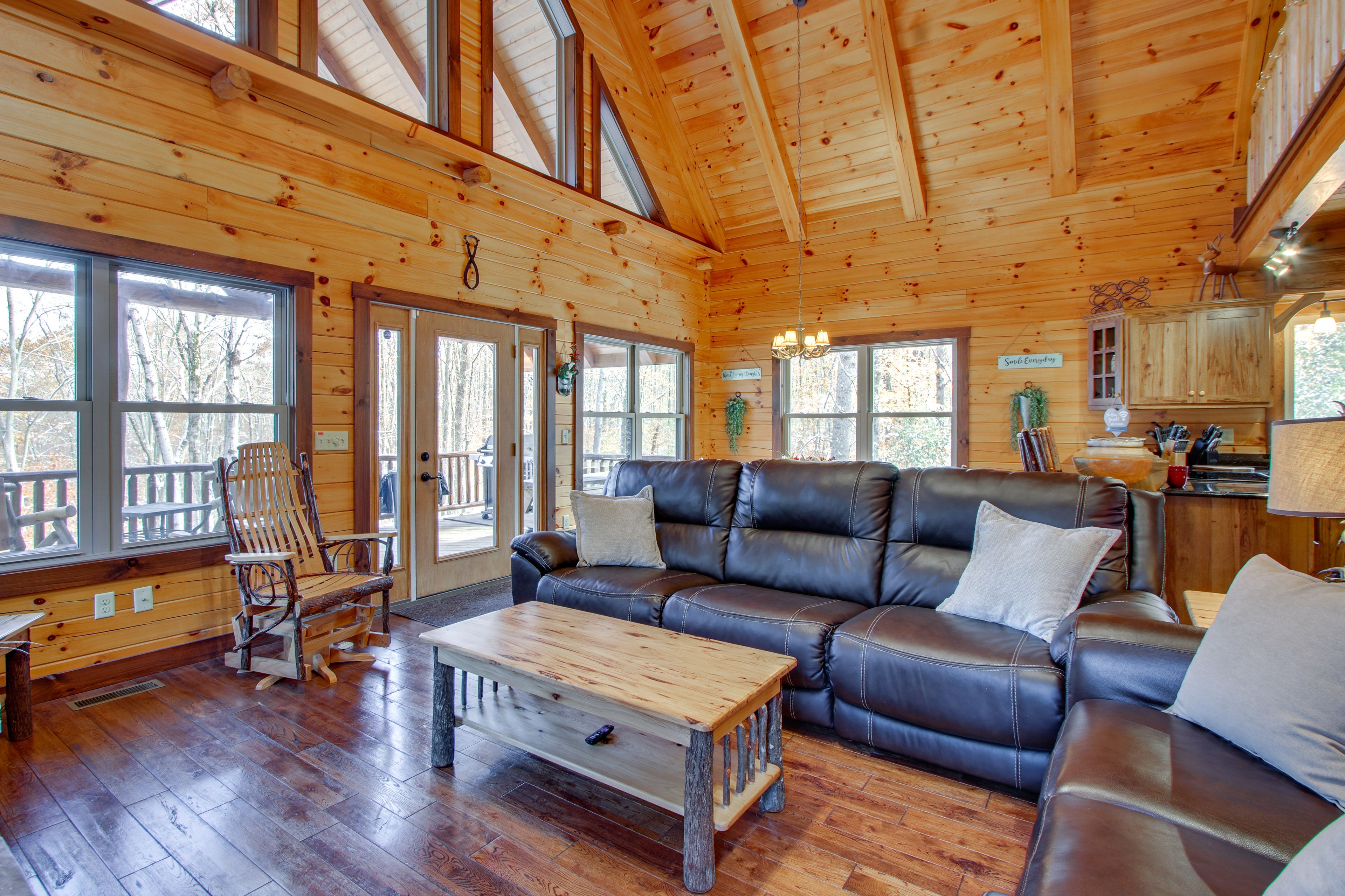 Living Room | Main Floor | Stairs Required for Full Indoor & Outdoor Access