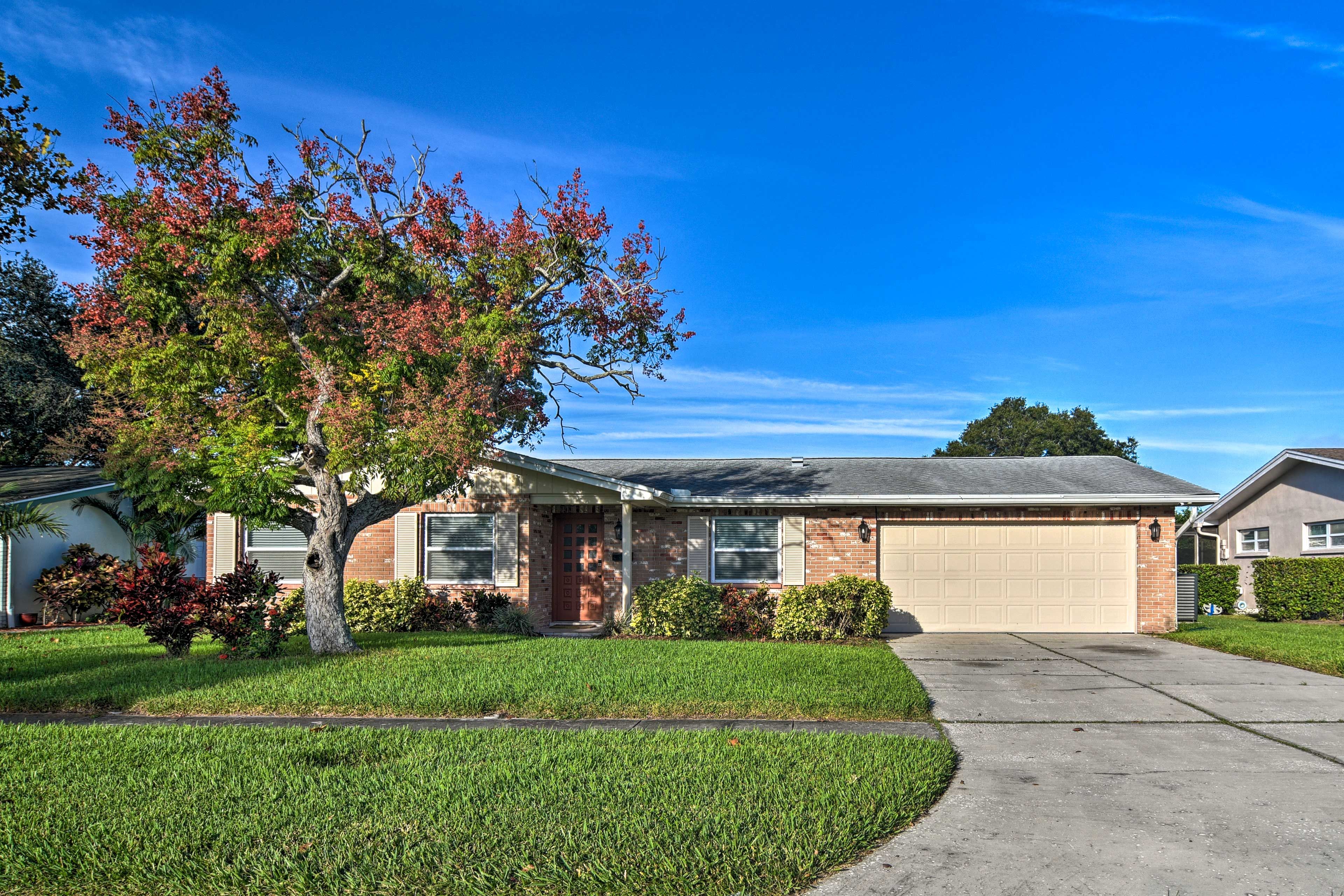 Clearwater Vacation Rental | 4BR | 2BA | 2,117 Sq Ft | Single-Step Entry