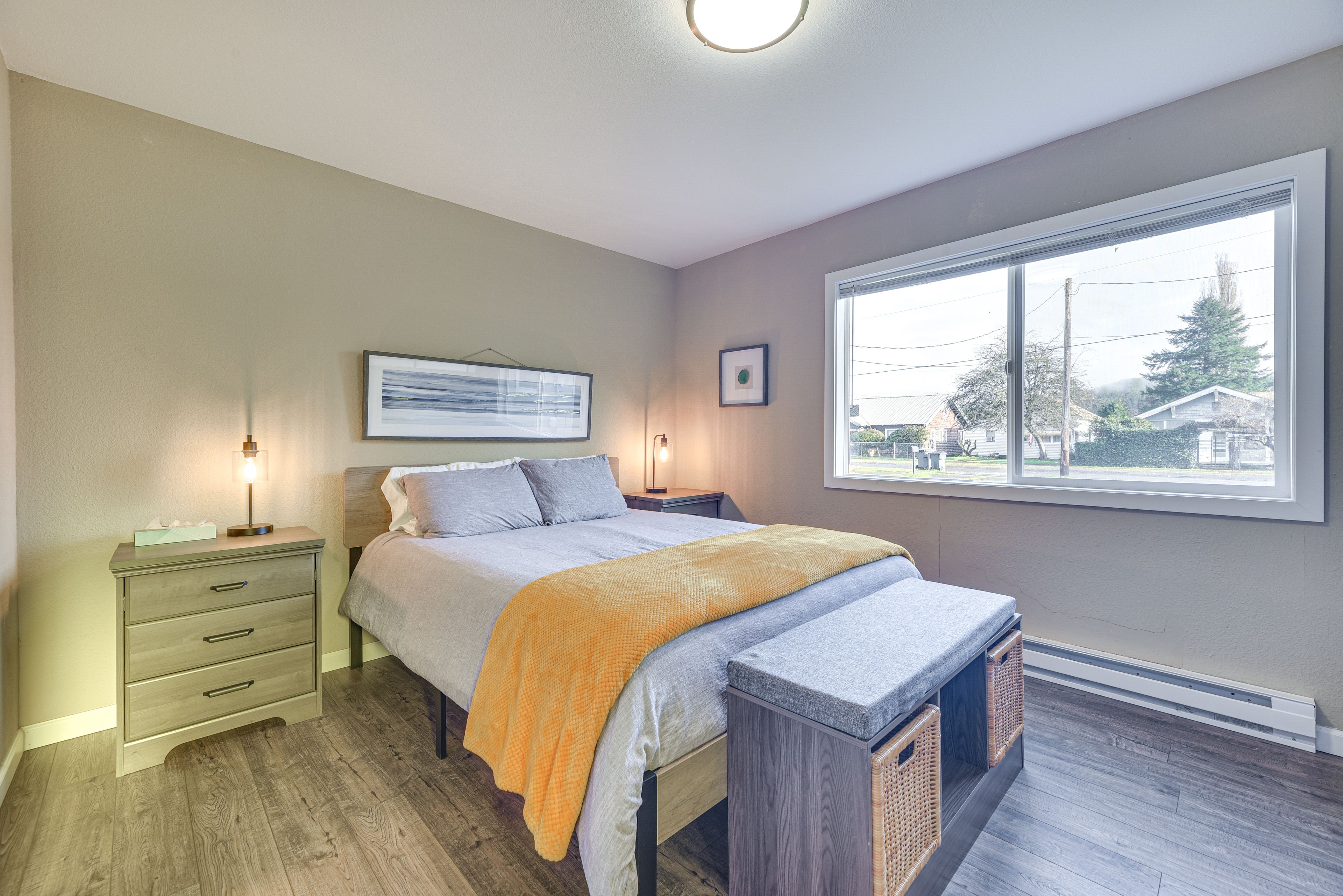 Bedroom 2 | Queen Bed | Twin Bunk Bed | Linens Provided