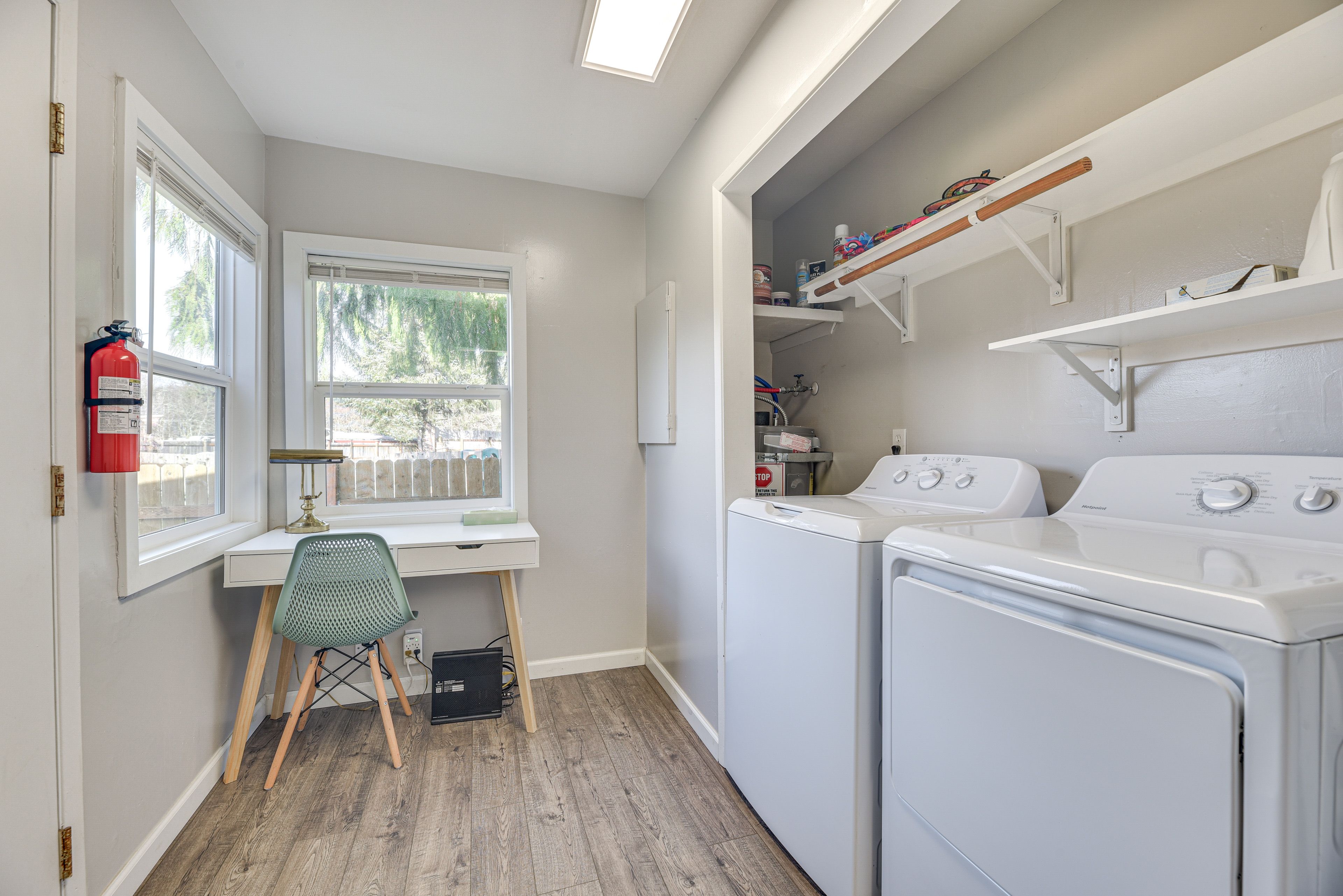 Laundry Room | Laptop Workspace
