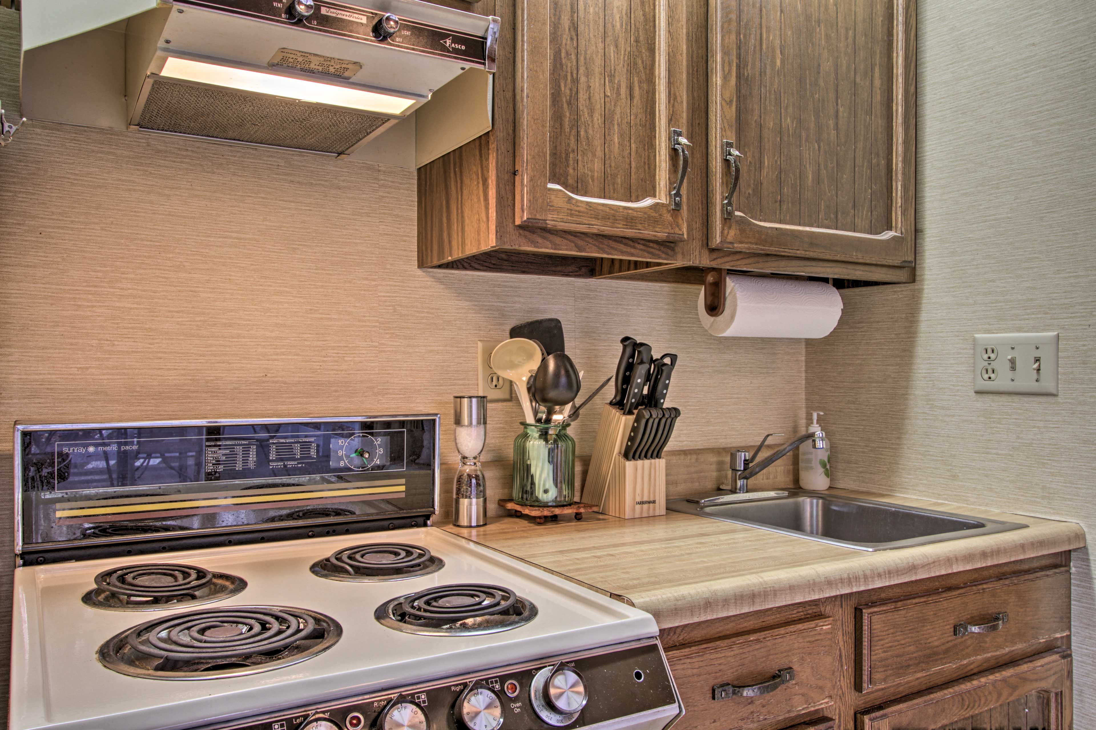 Well-Equipped Kitchen