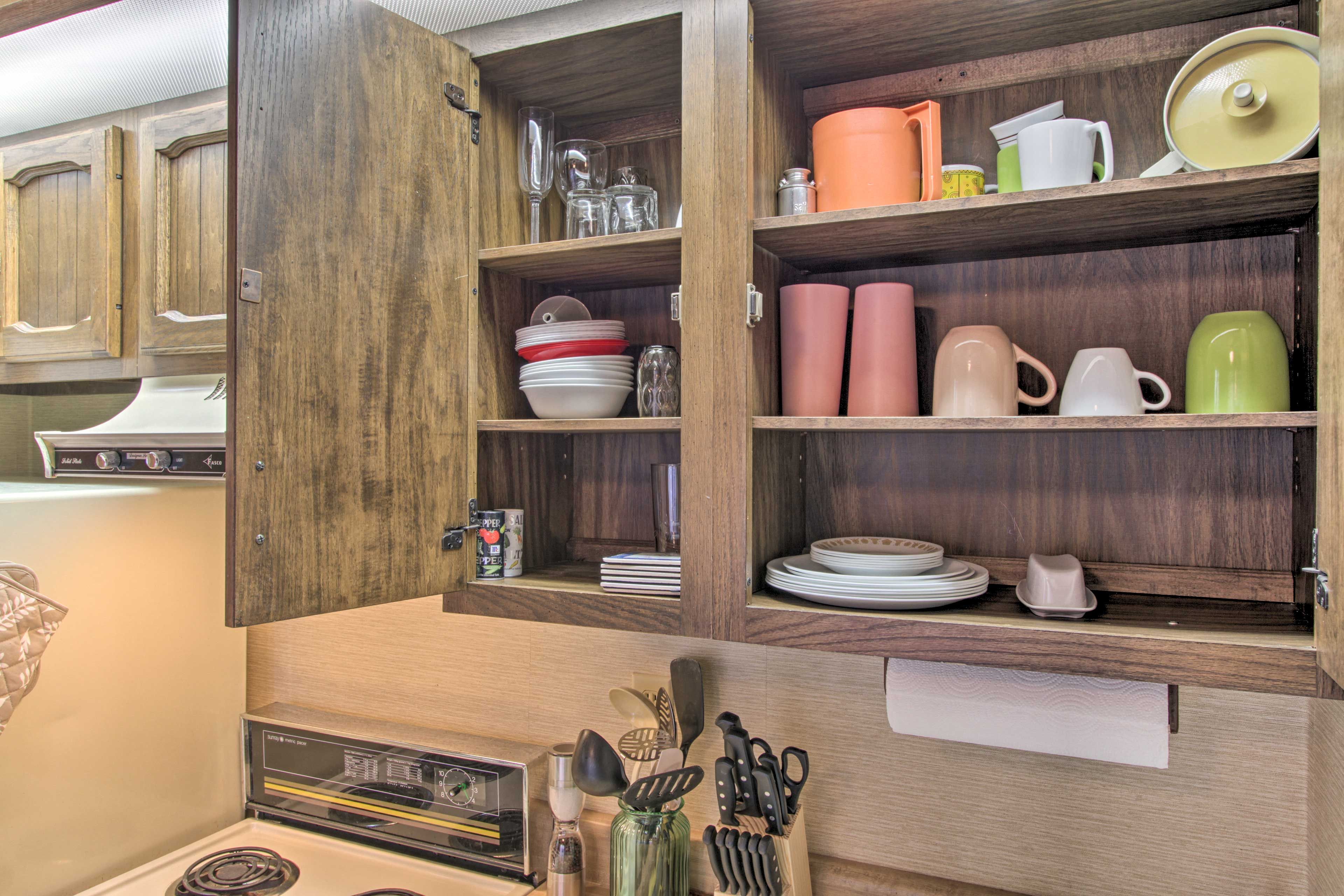 Well-Equipped Kitchen