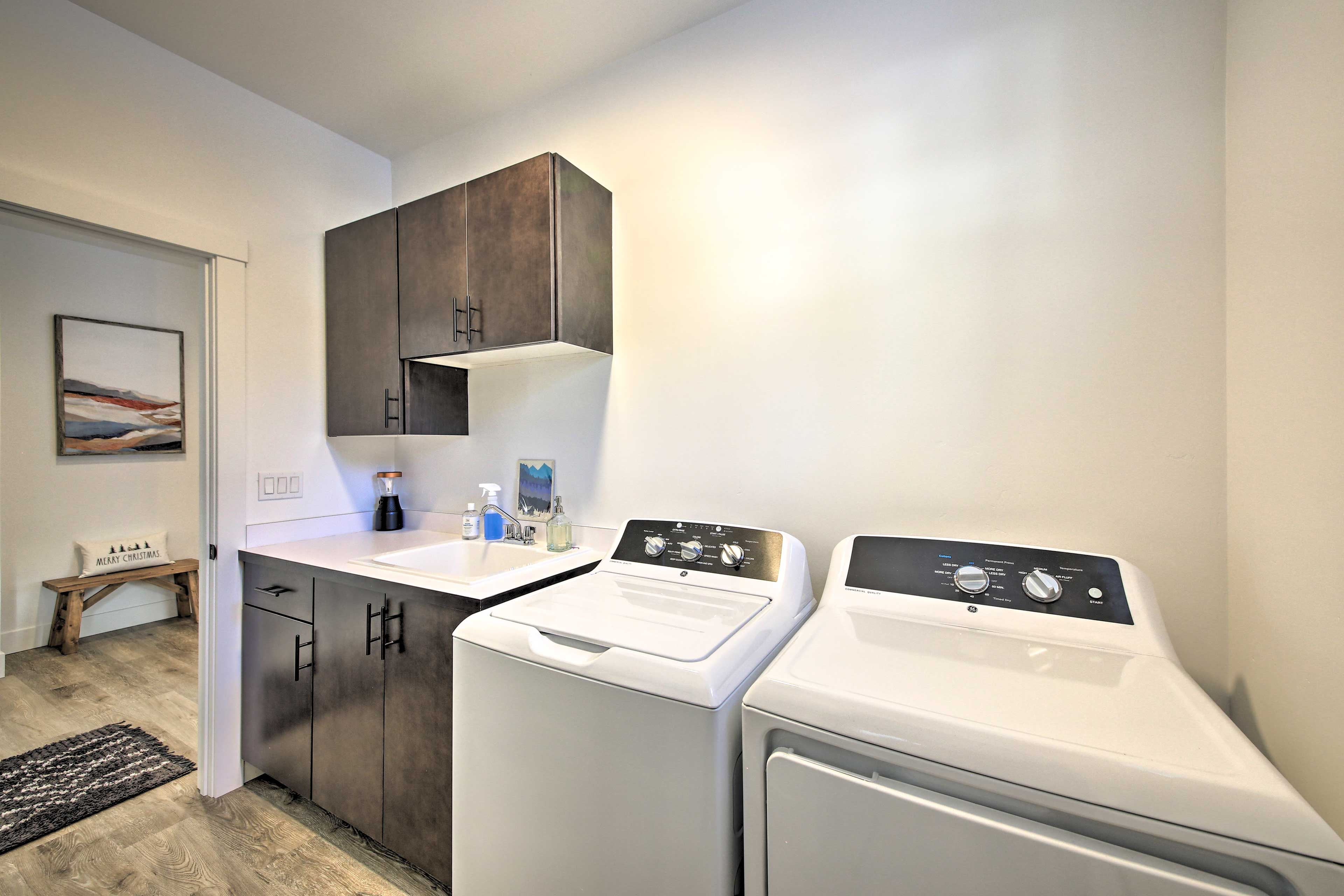 Laundry Room | Washer/Dryer | Laundry Detergent Provided