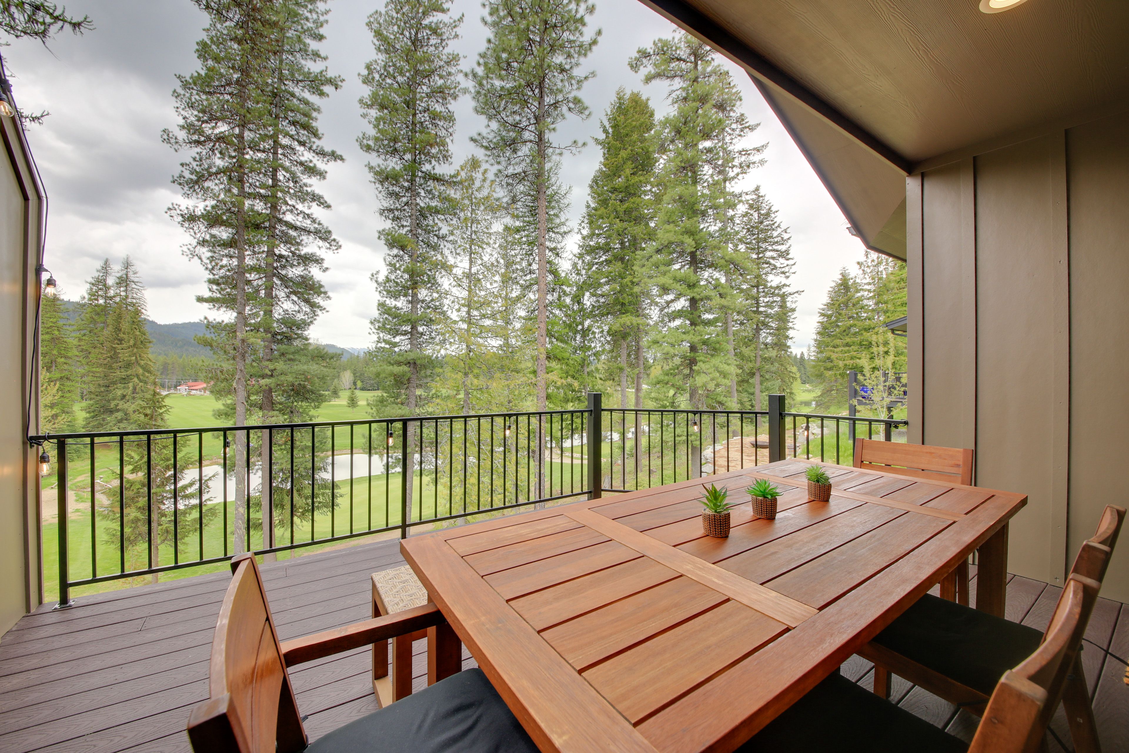 Expansive Deck | Forest/Mountain/Golf Course Views