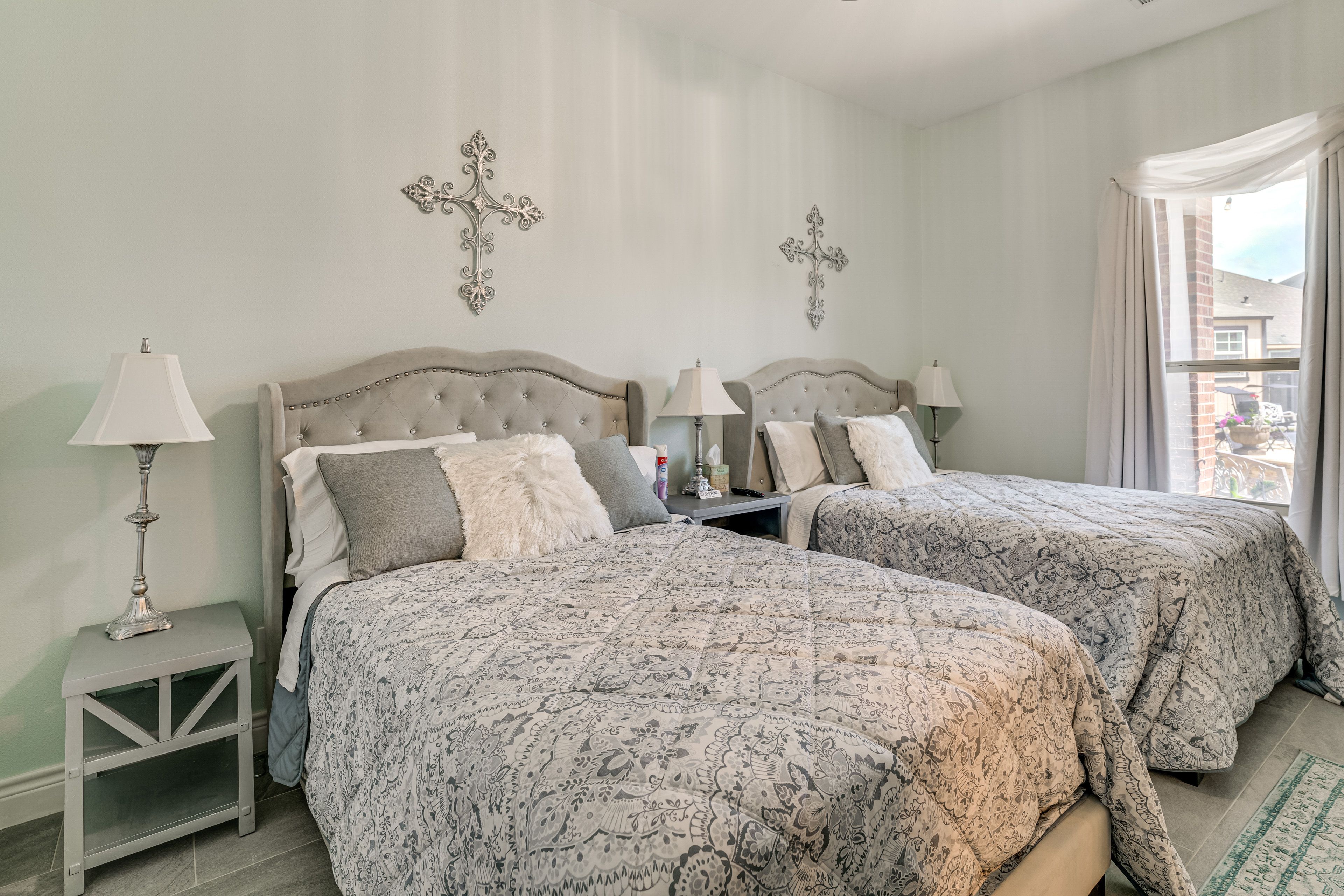 Bedroom 2 | 2 Full Beds | Main Level