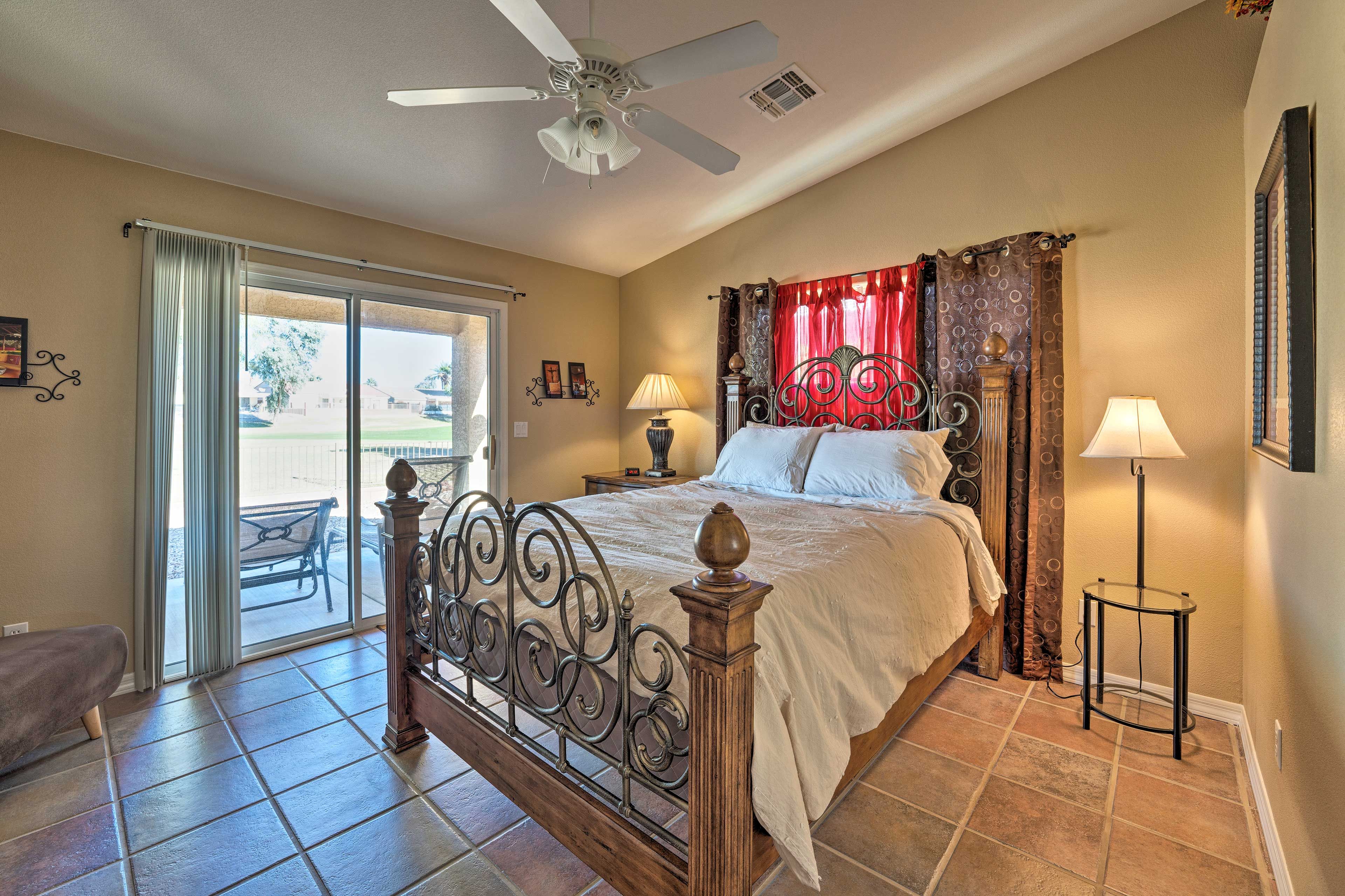 Bedroom 1 | King Bed | Linens Provided