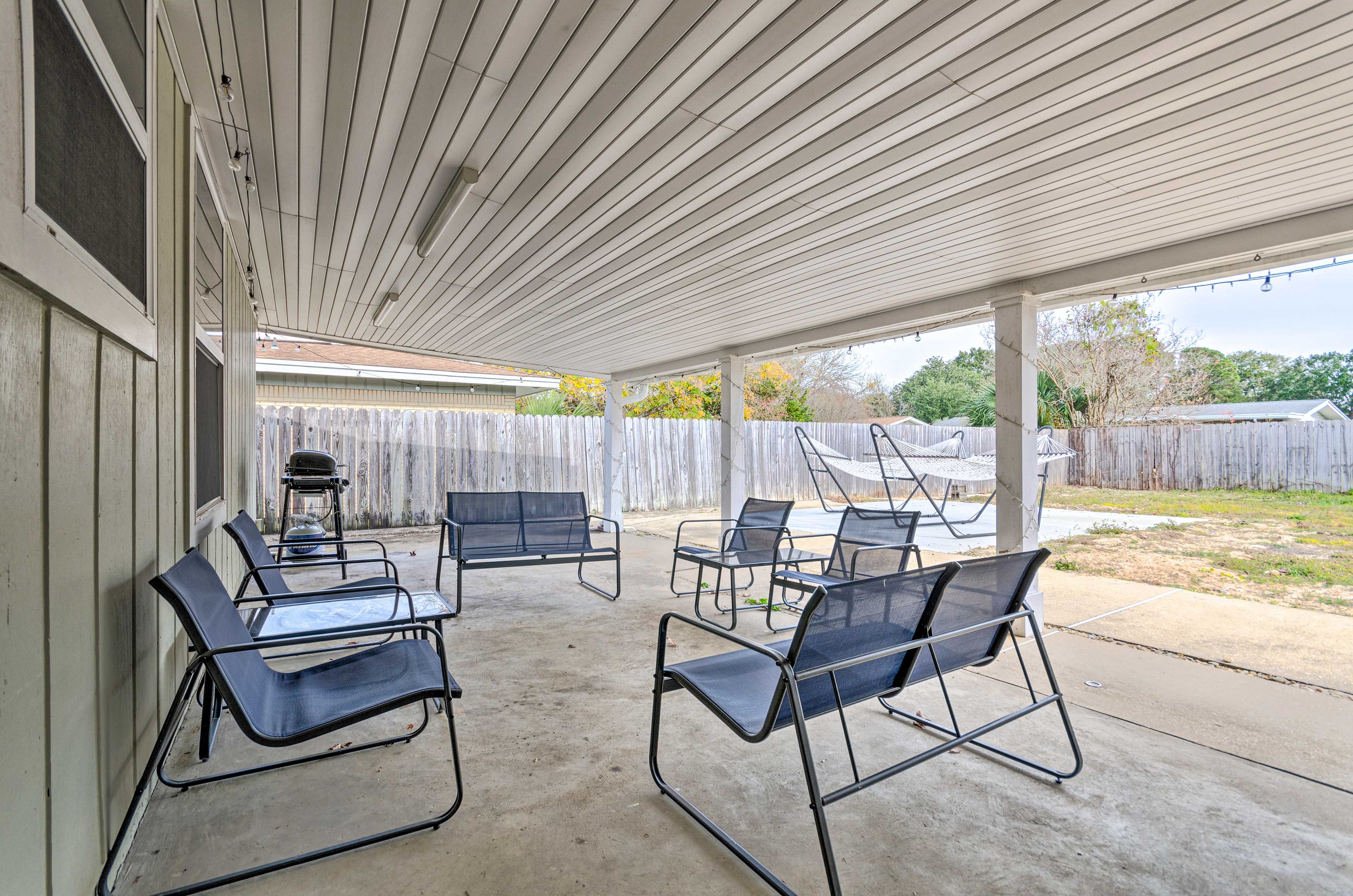 Private Patio | Fenced Backyard
