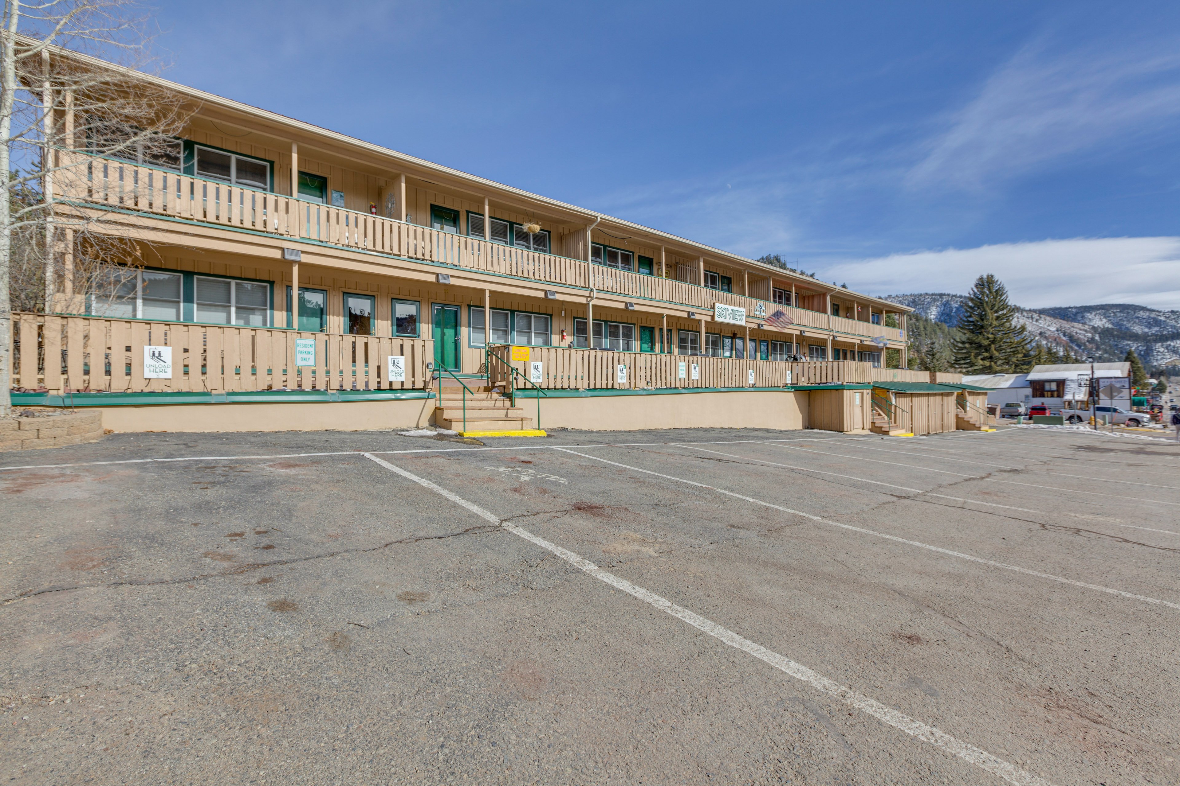 Condo Exterior | Located in Ski View Condos