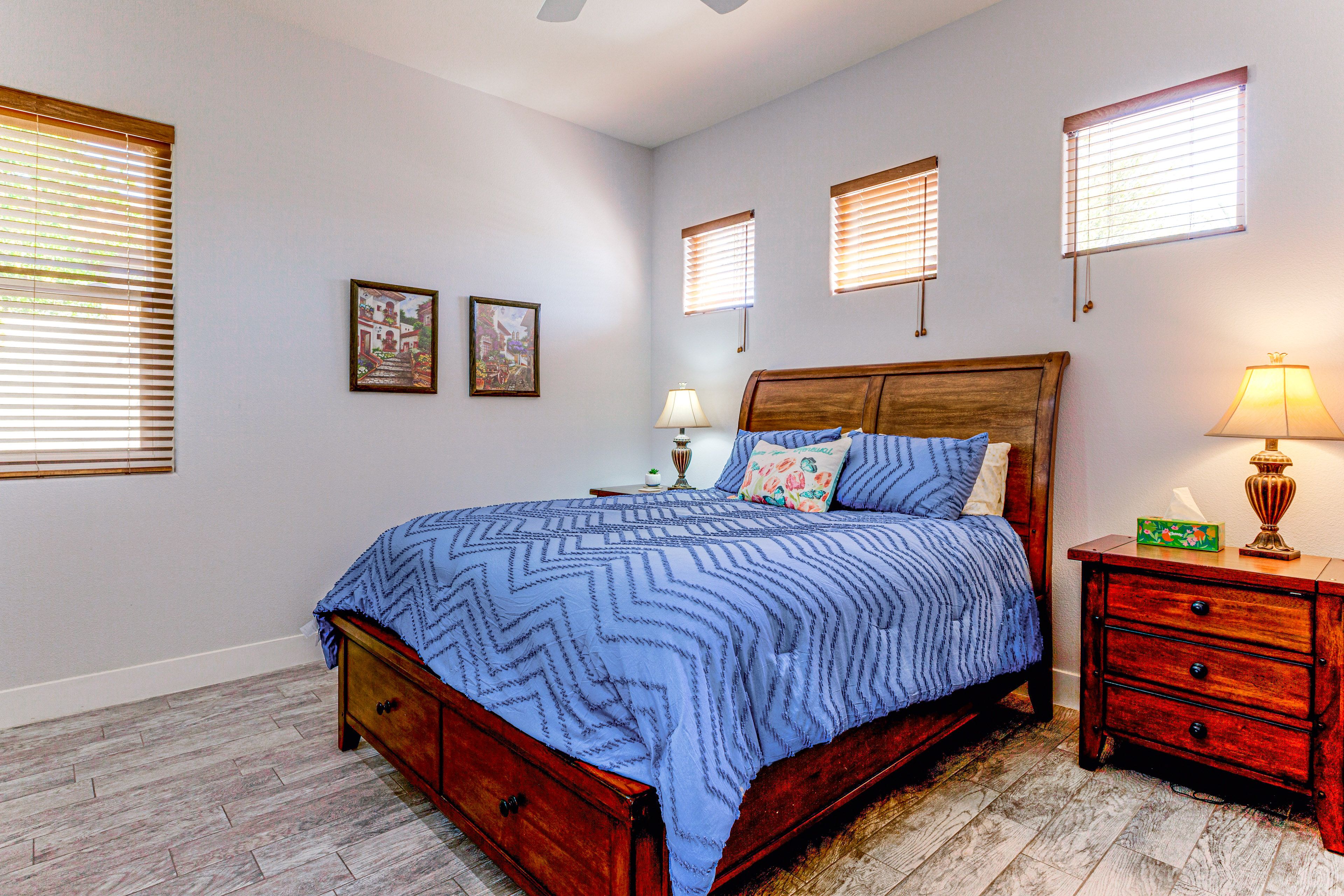 Bedroom 2 | Queen Bed | Walk-In Closet | En-Suite Bathroom