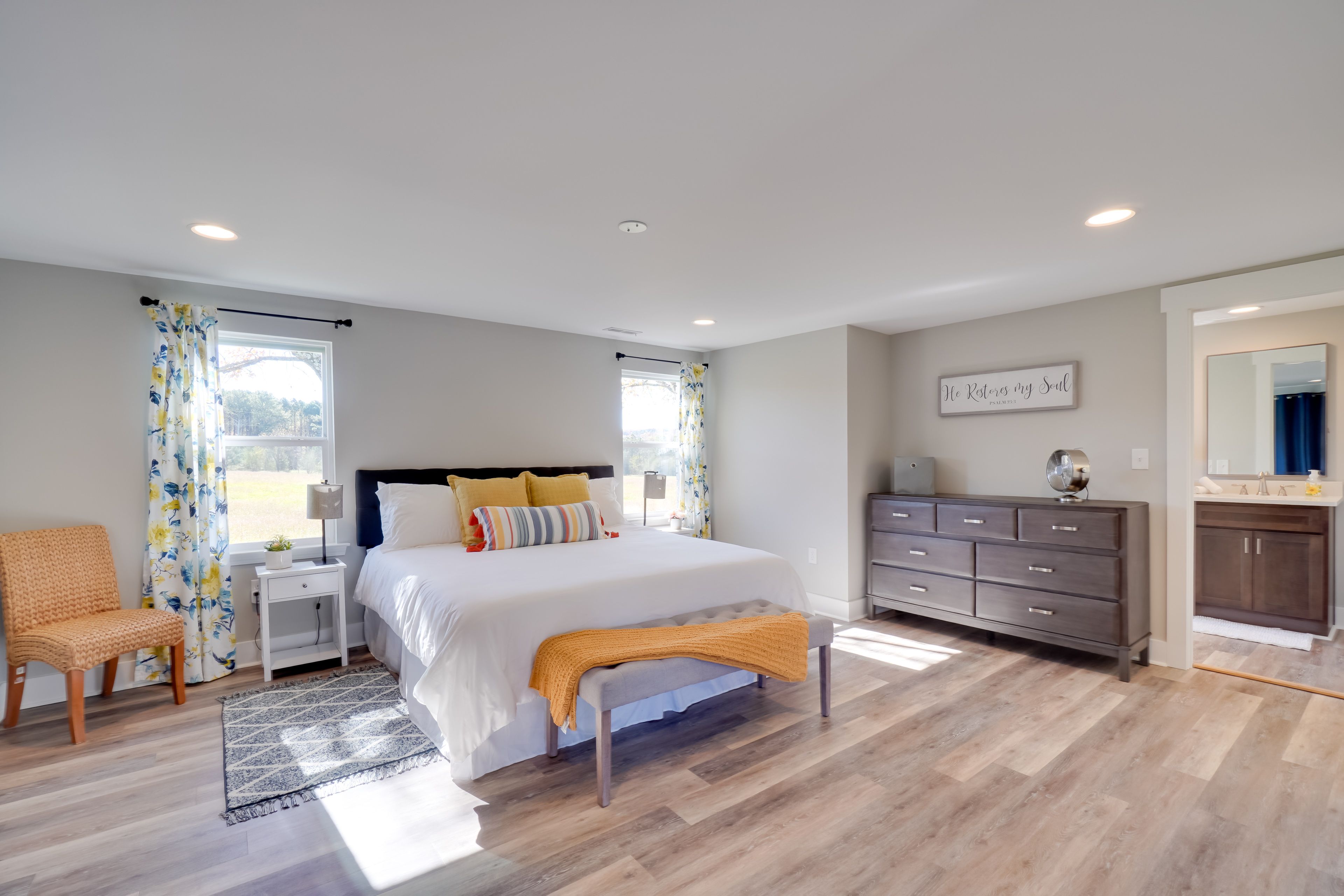 Bedroom 1 | King Bed | En-Suite Bathroom | Linens Provided