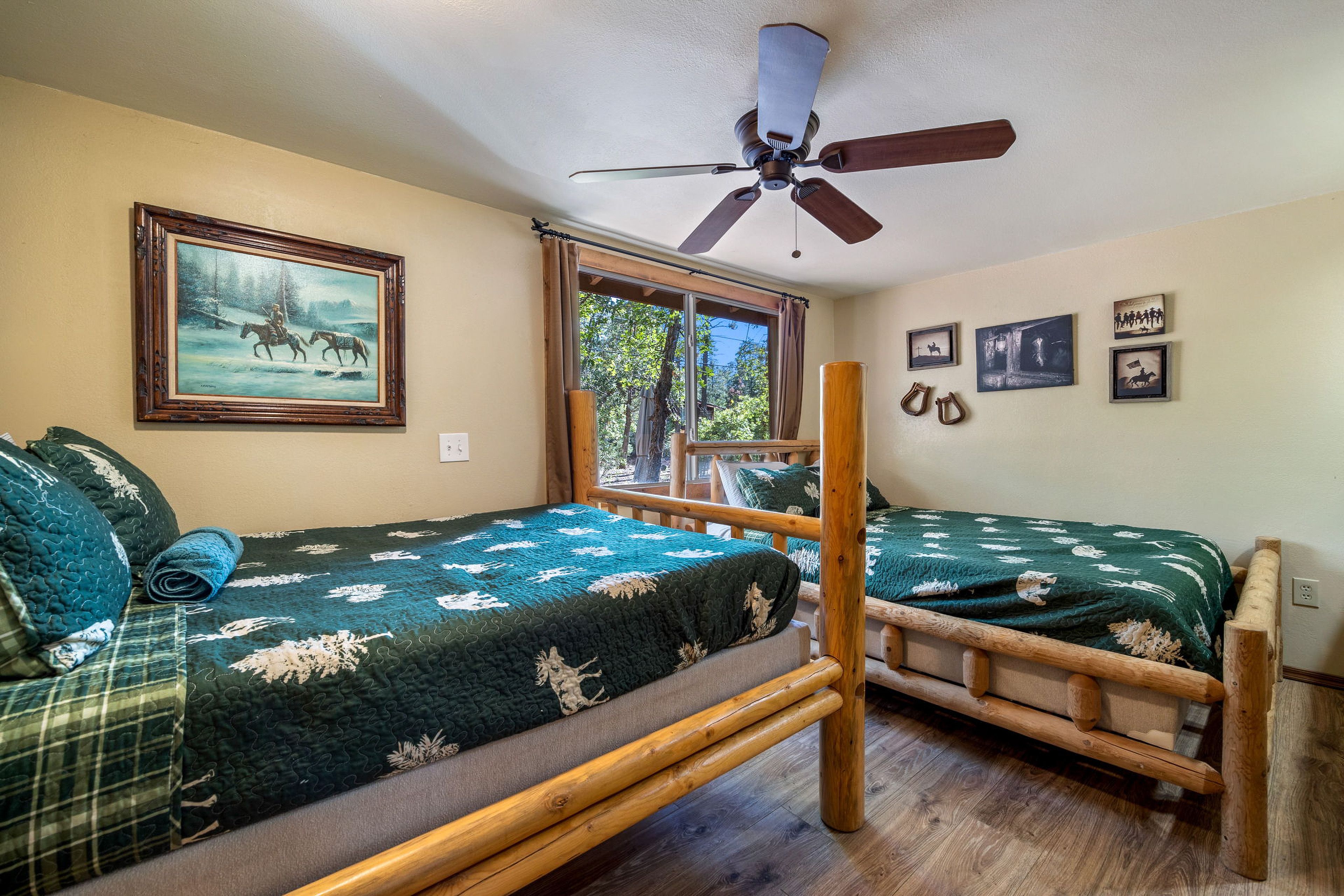 Bedroom 2 | 2 Full Beds | 1st Floor