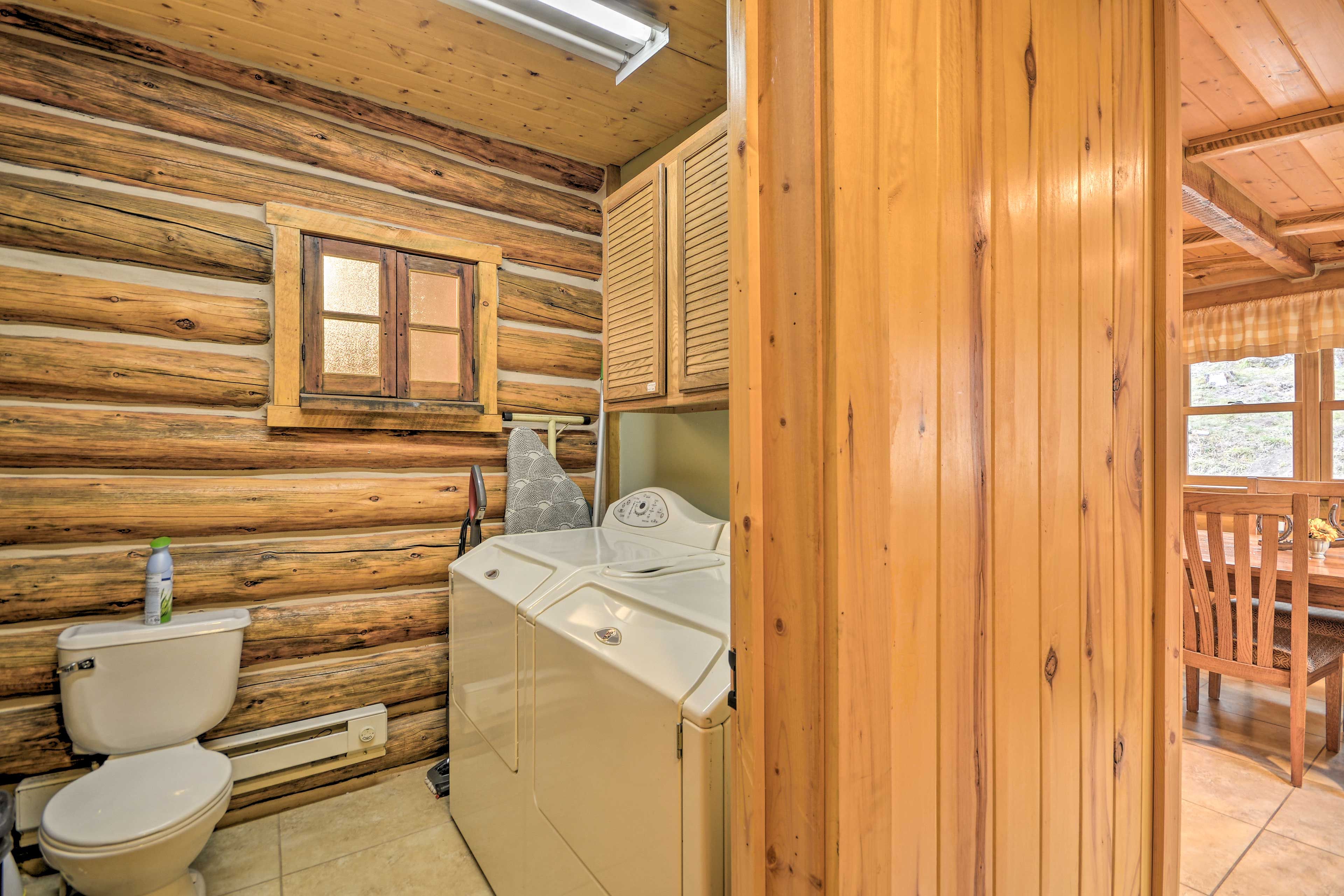 Half Bathroom | In-Unit Laundry | 1st Floor