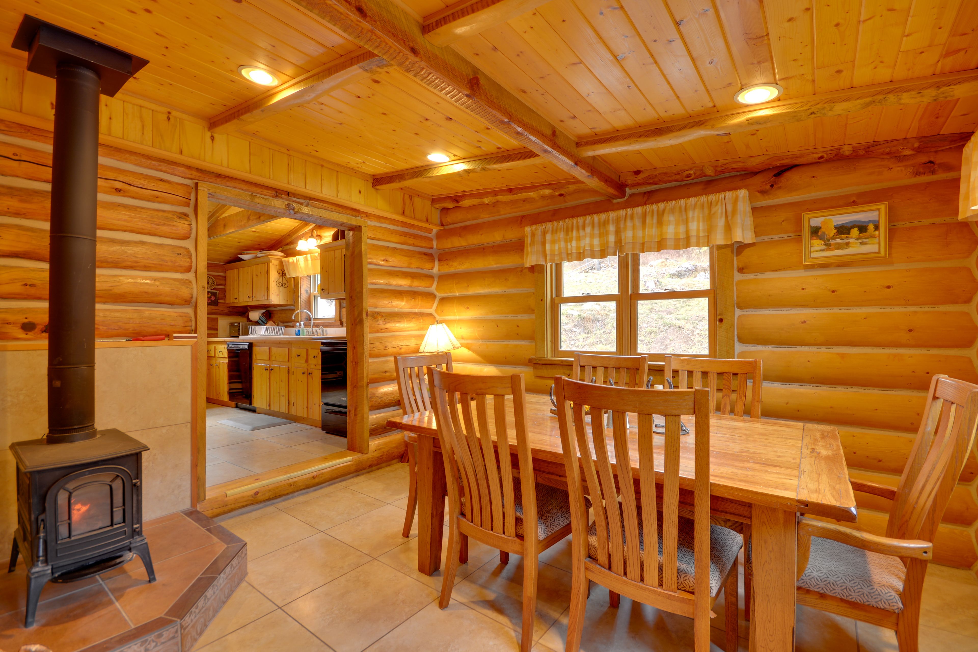 Dining Room | Dishware & Flatware Provided | 1st Floor