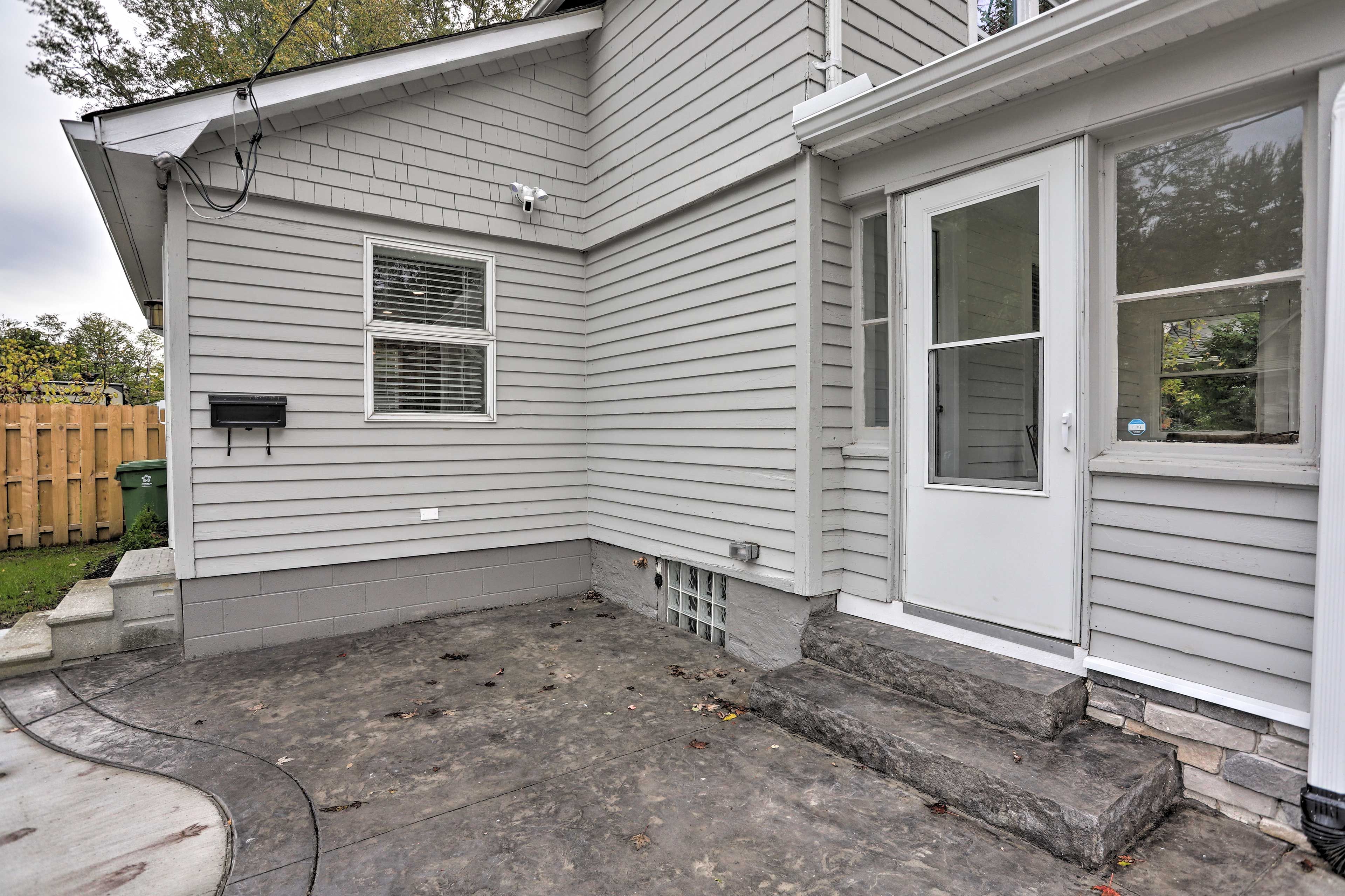 Porch Entrance | Stairs Required