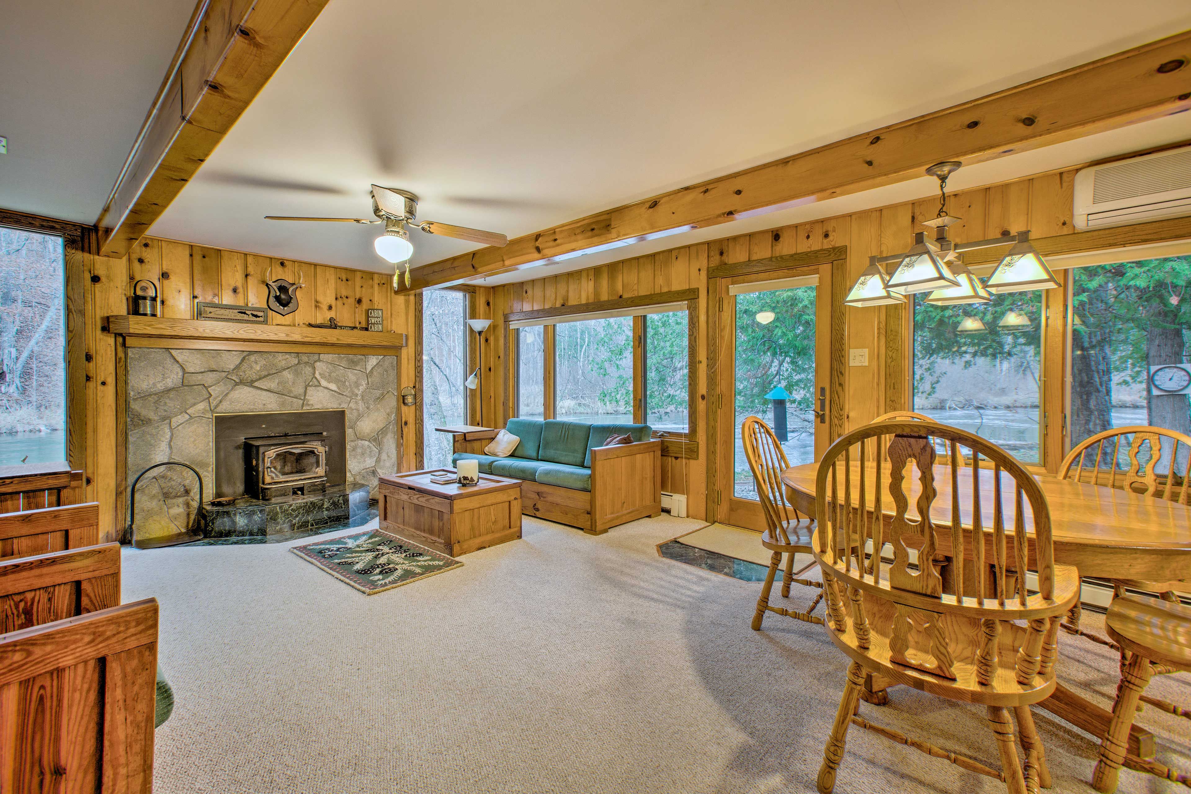 2nd Living Area | 1st Floor | Fireplace
