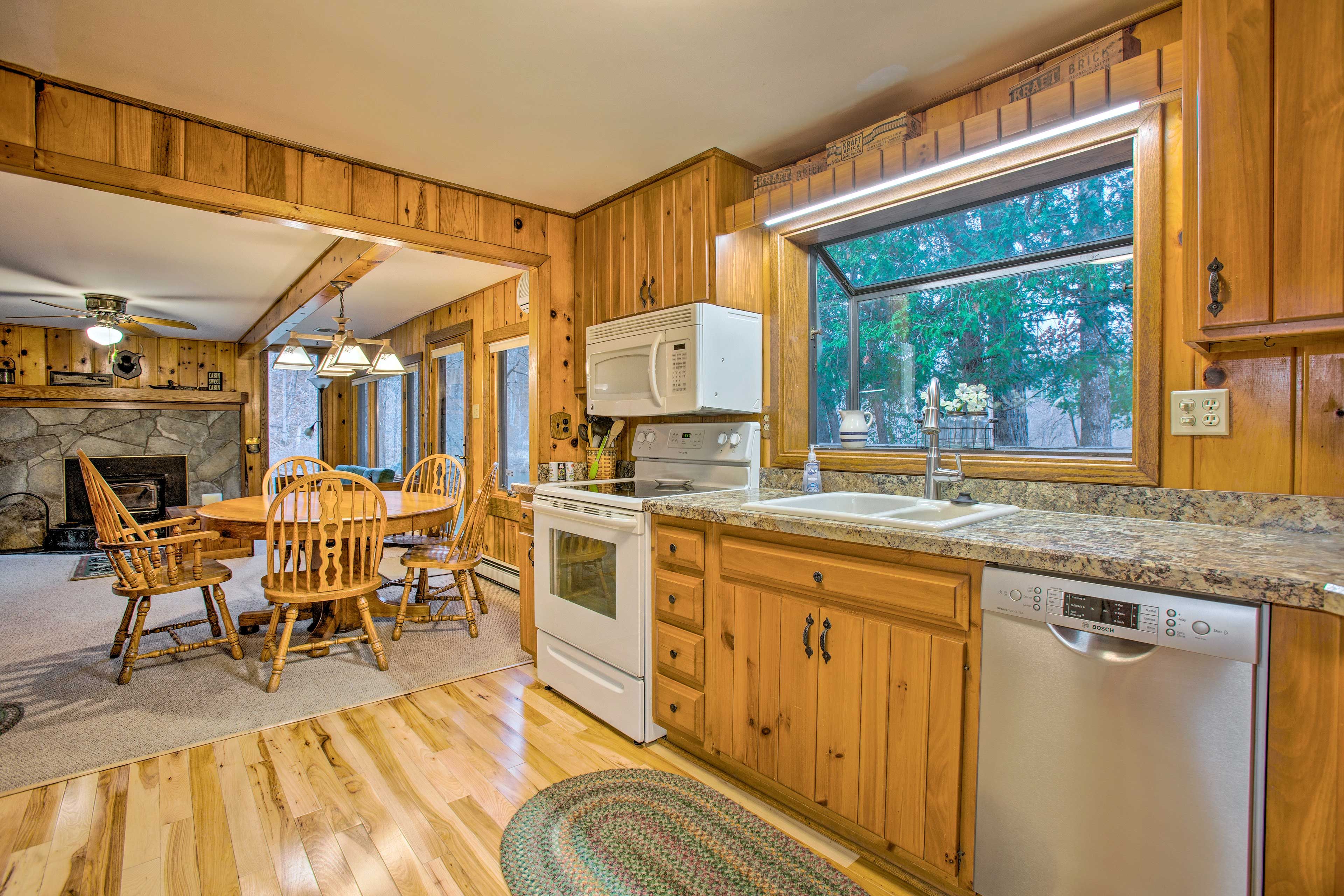 Kitchen | Fully Equipped | 1st Floor | Cooking Basics | Garbage Disposal