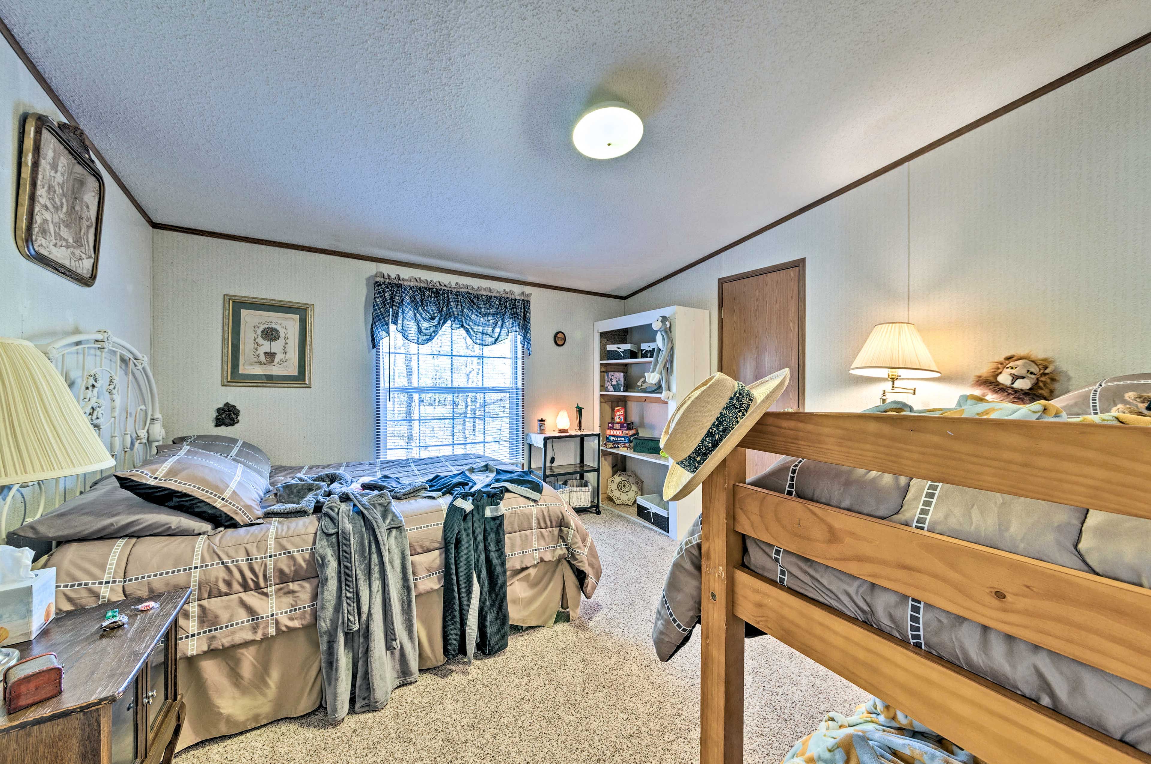 Bedroom 2 | Full Bed | Twin Bunk Bed