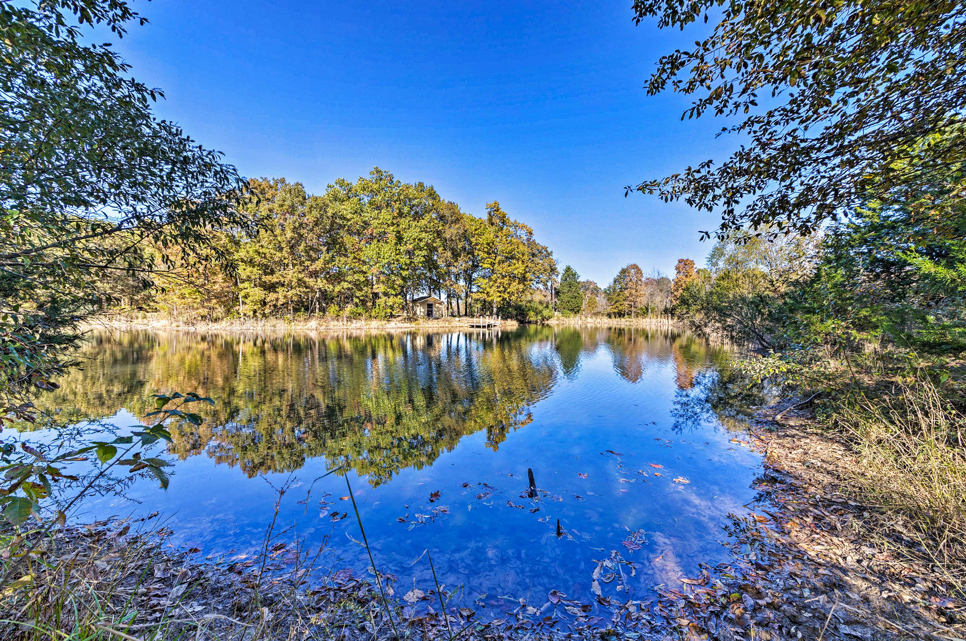 On-Site Fishing Pond