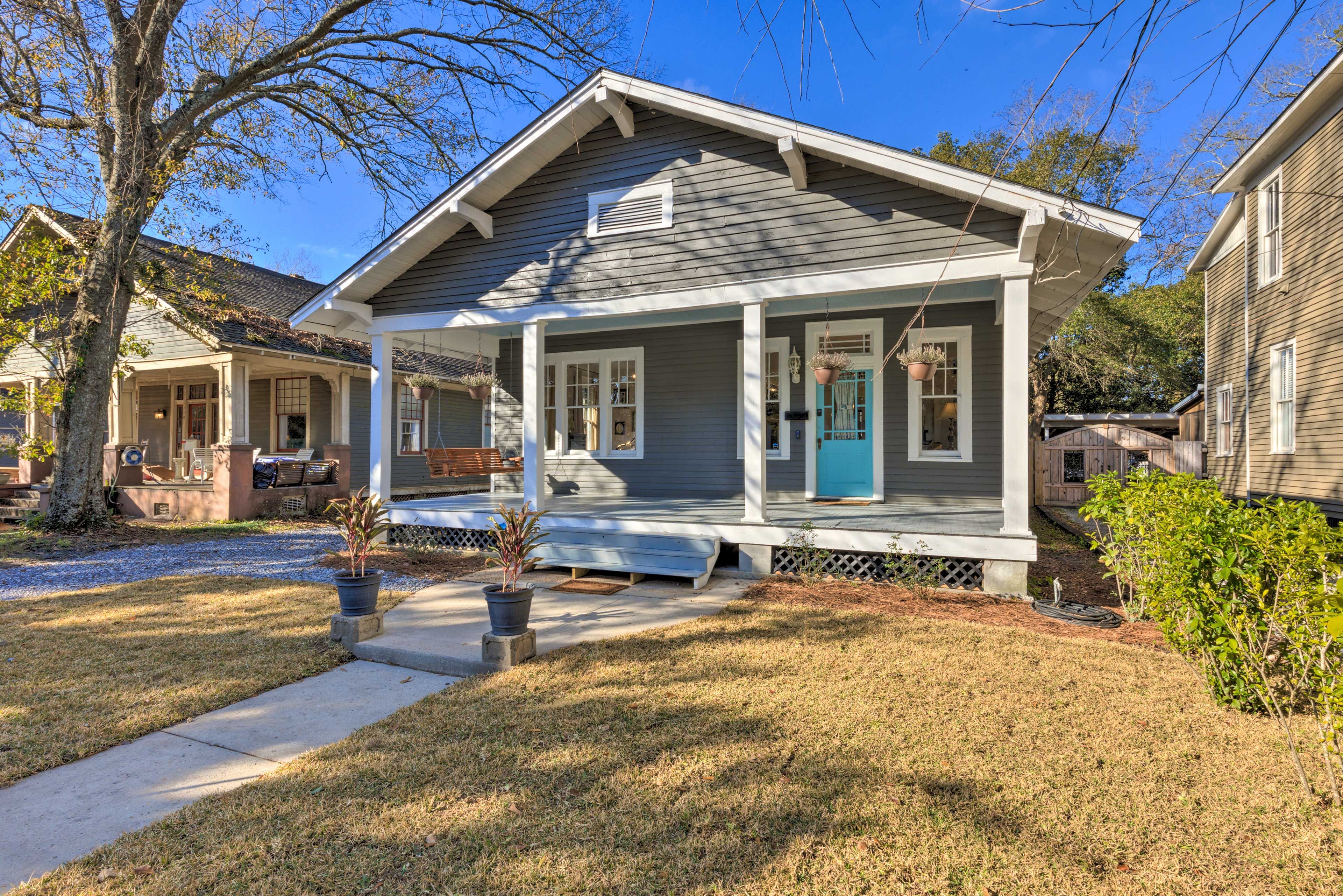 Home Exterior | Located in Historic District