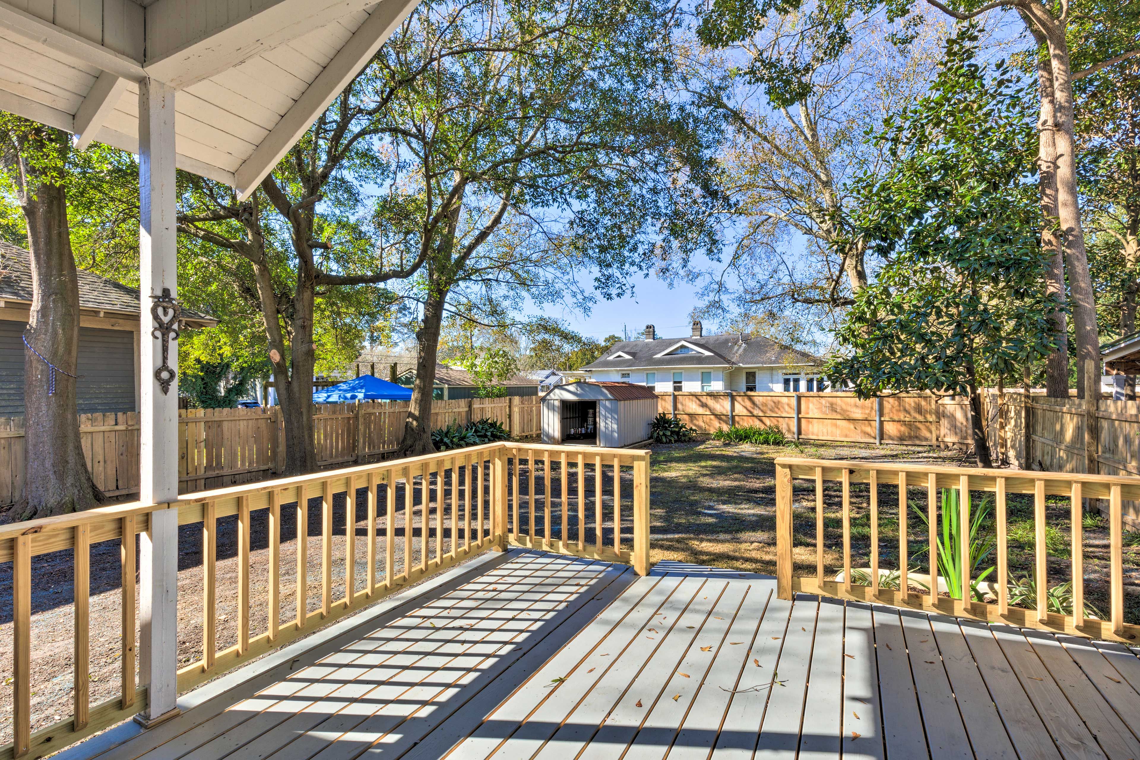 Back Deck | Dining Table (Not Pictured)