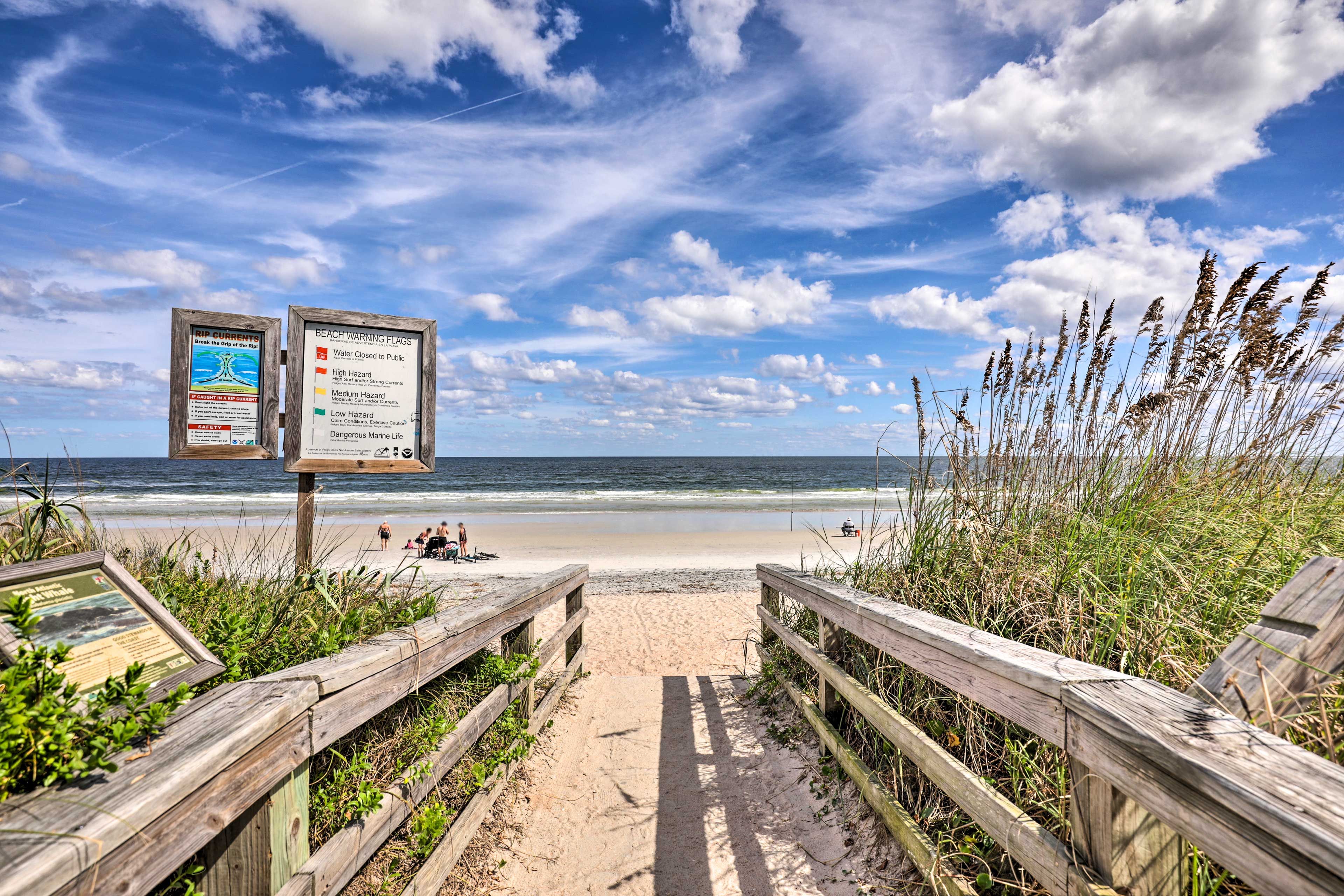 Vilano Beach & Boardwalk (0.4 Miles)