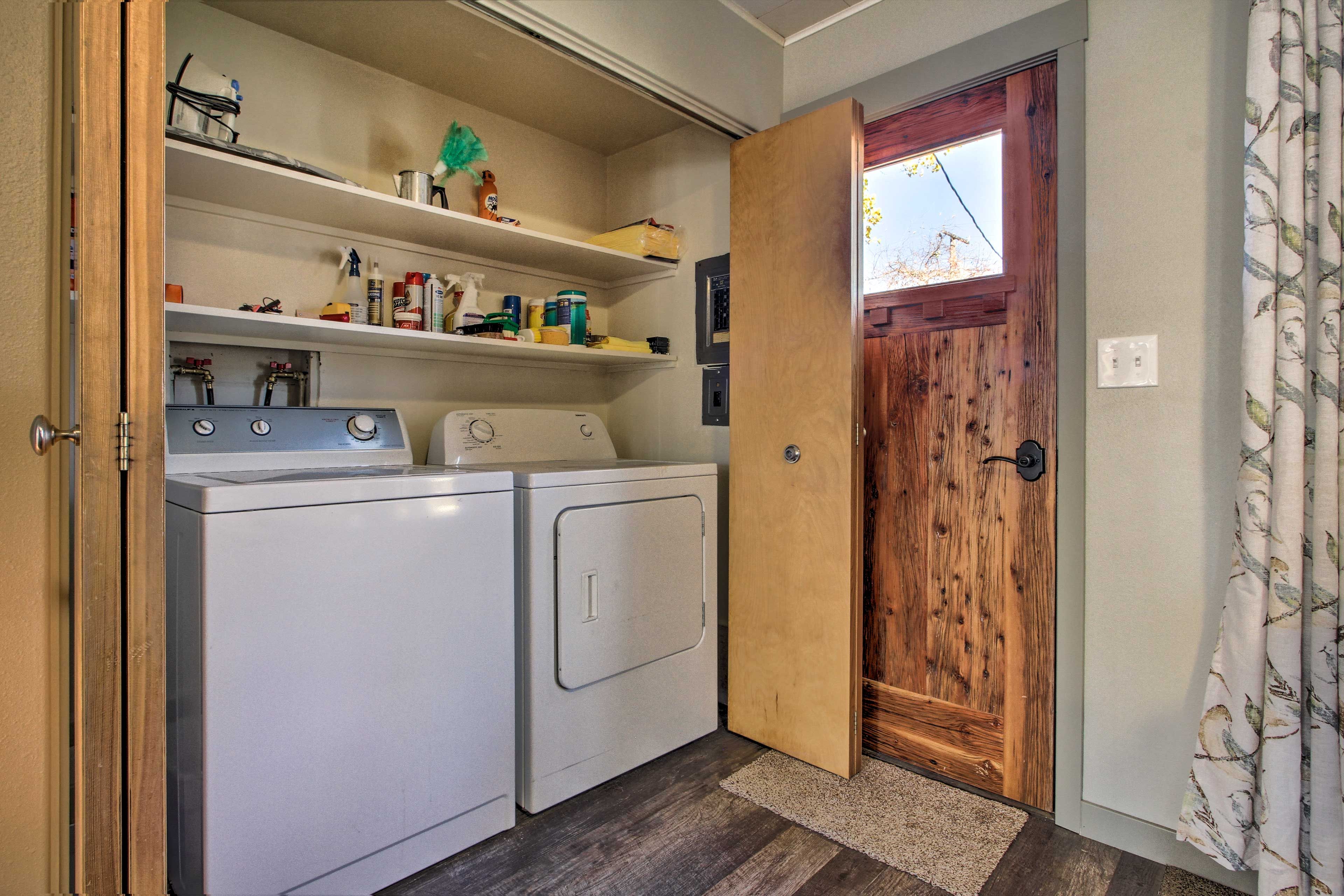 In-Unit Washer & Dryer | Laundry Detergent | Iron/Board