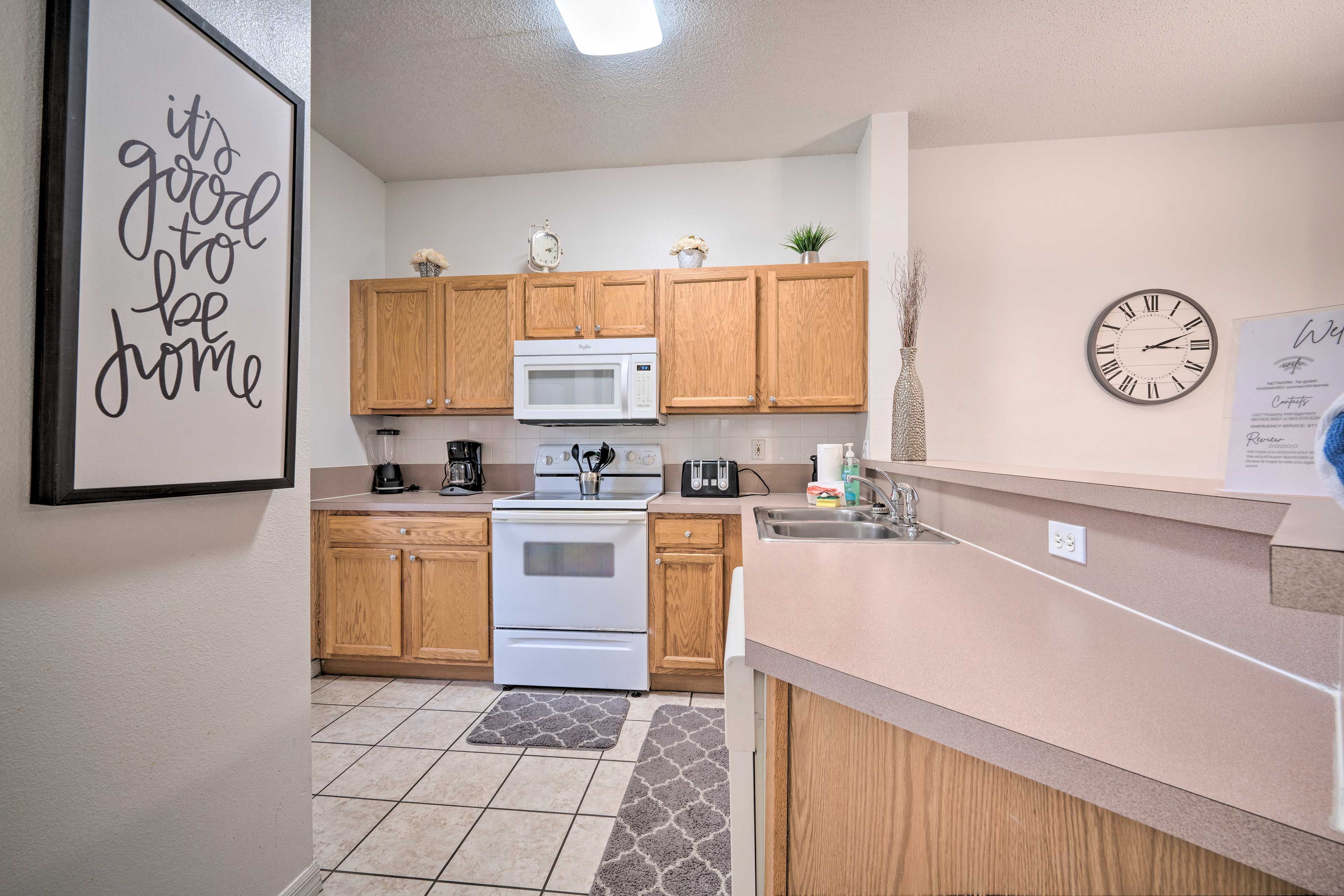 Kitchen | Fully Equipped | Coffee Maker