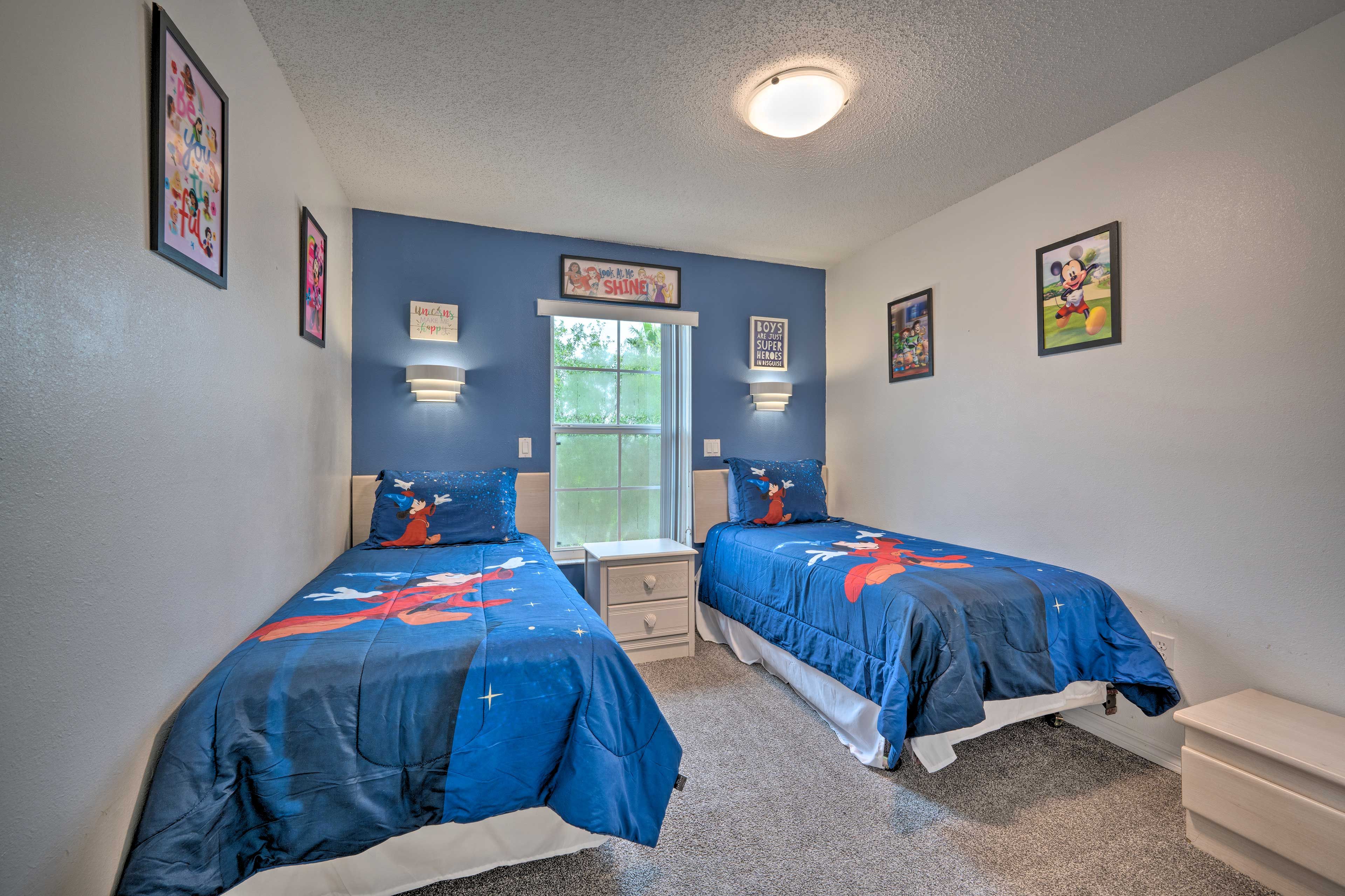 Bedroom 3 | 2 Twin Beds