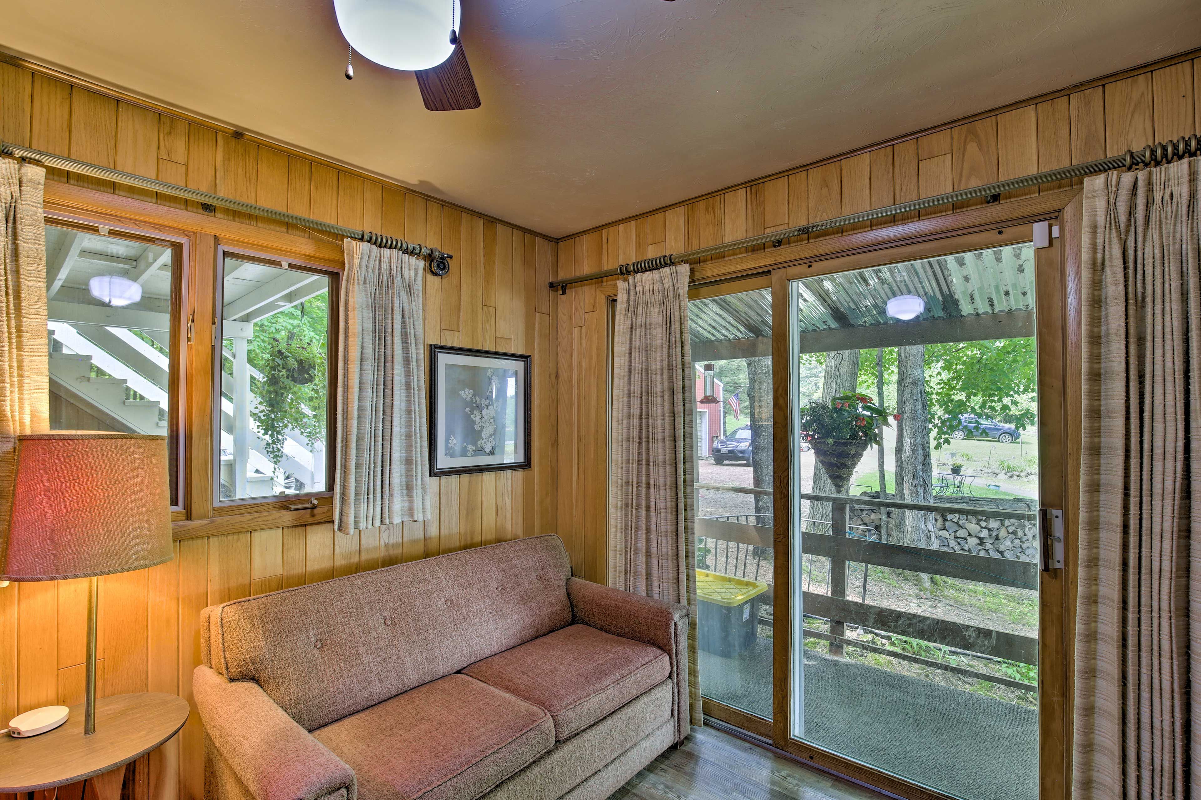 Bedroom 2 | Full Sleeper Sofa | Sauna | Deck Access