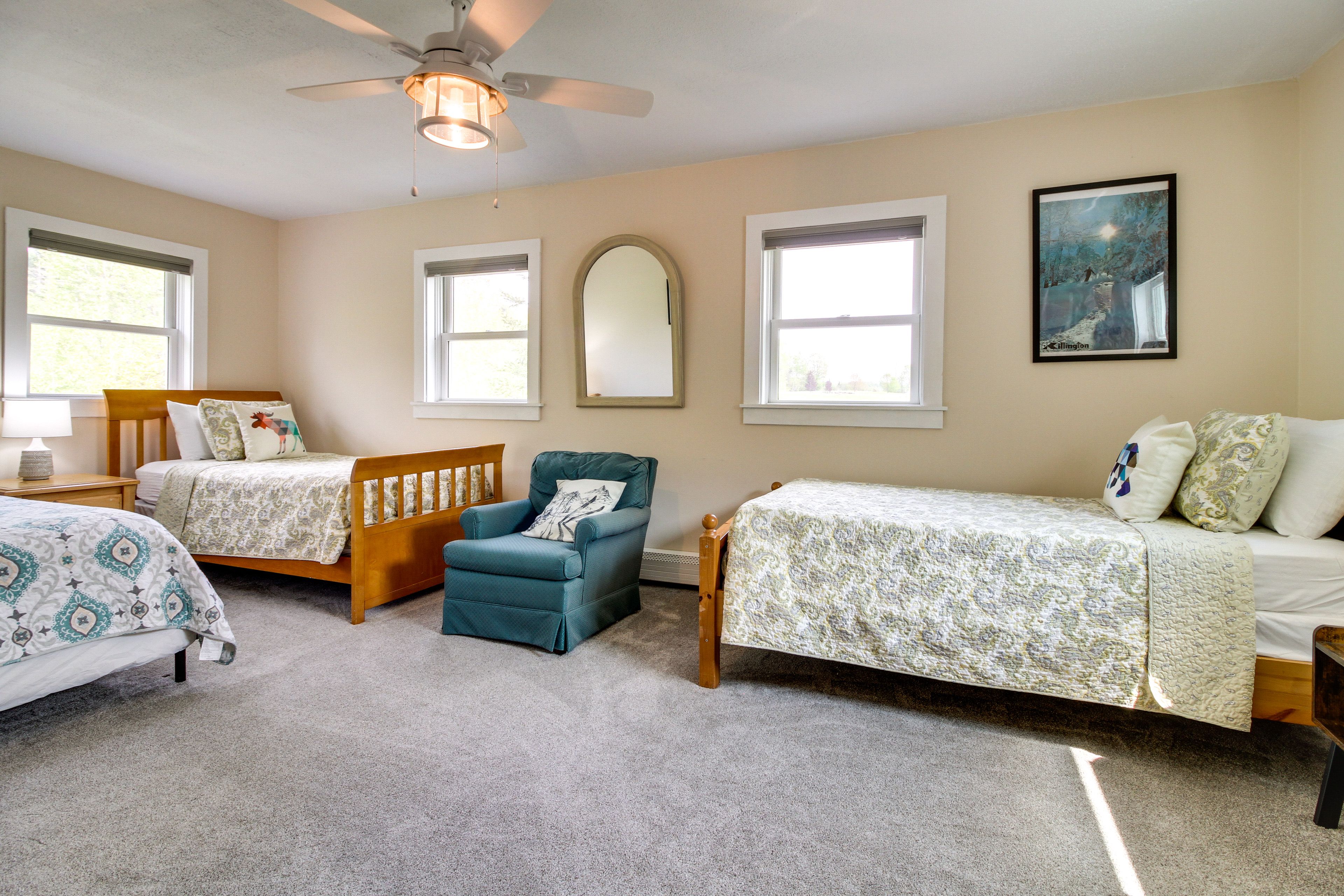 Bedroom 3 | Queen Bed | 2 Twin Beds | 2nd Floor