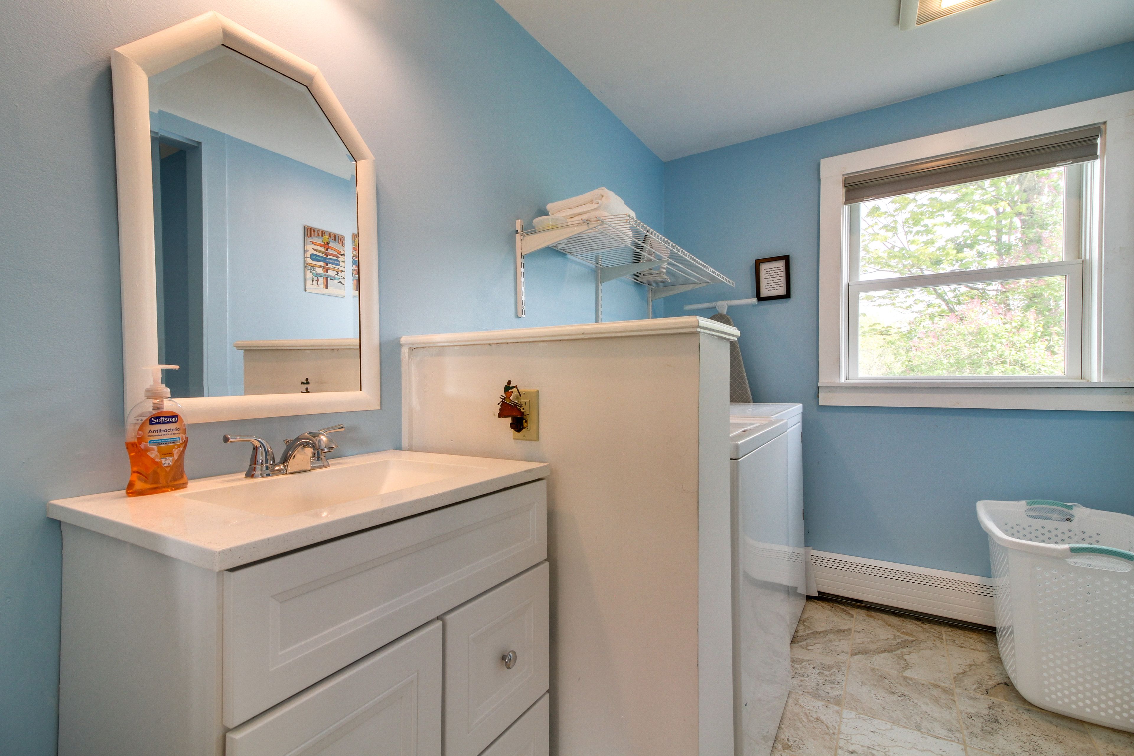 Half Bath/Laundry Room | 1st Floor