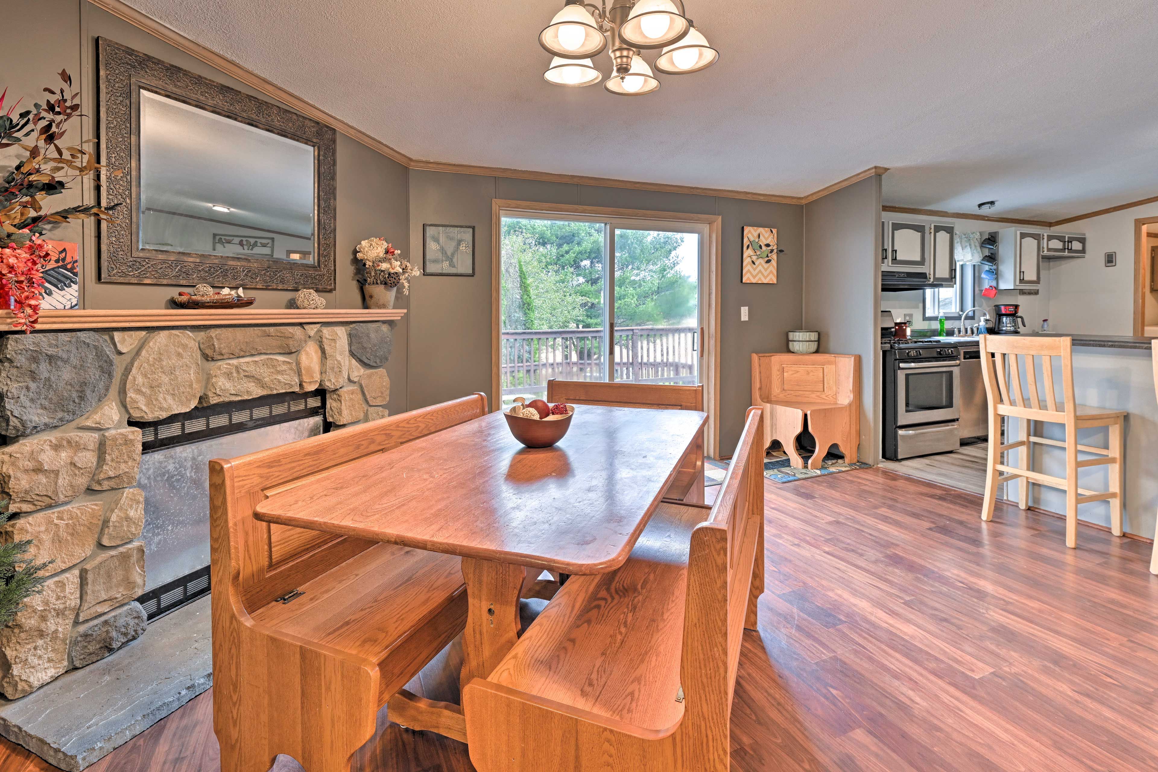 Dining Room | 1st Floor | Stairs Required | Free WiFi
