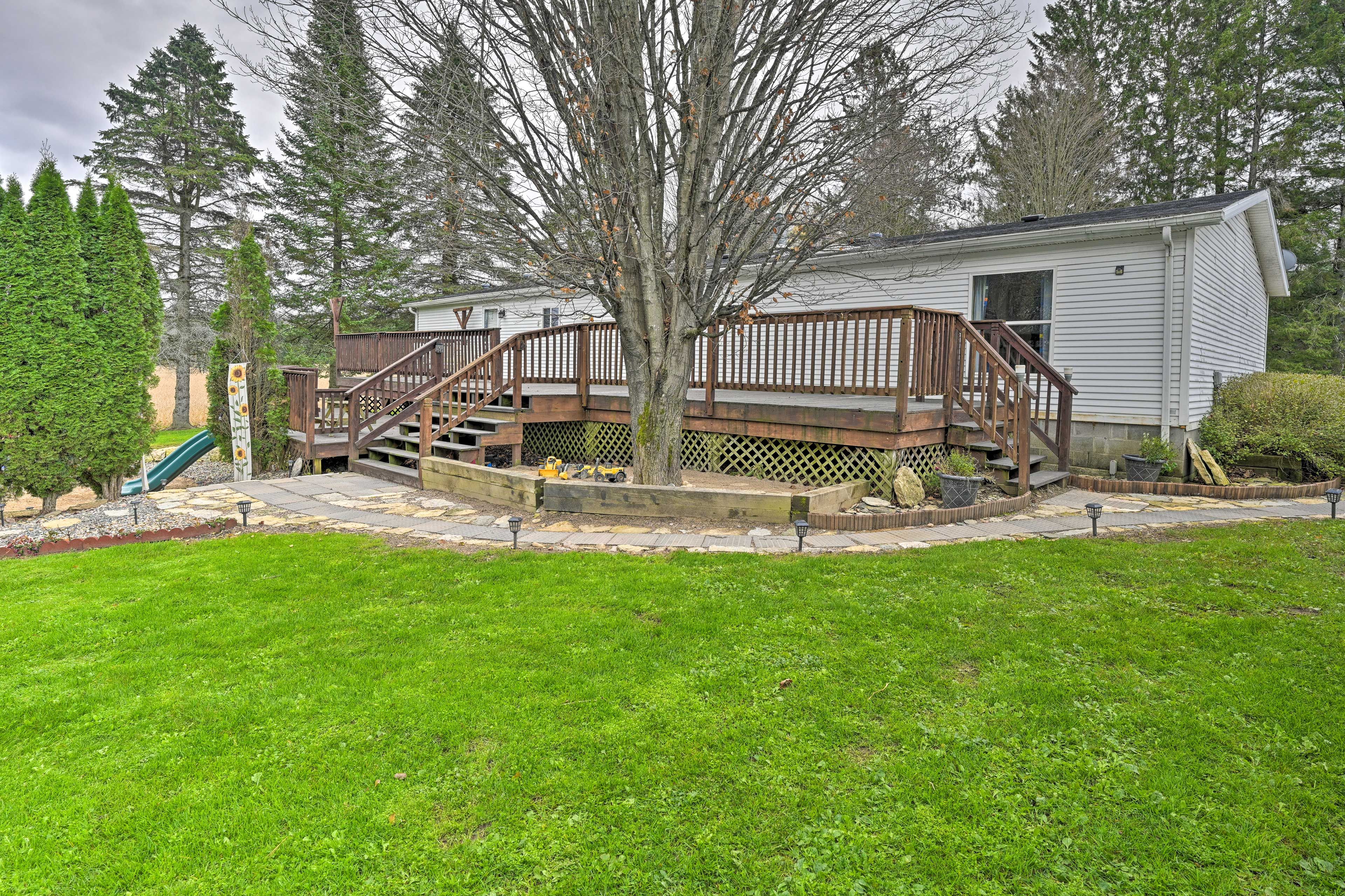 Private Backyard