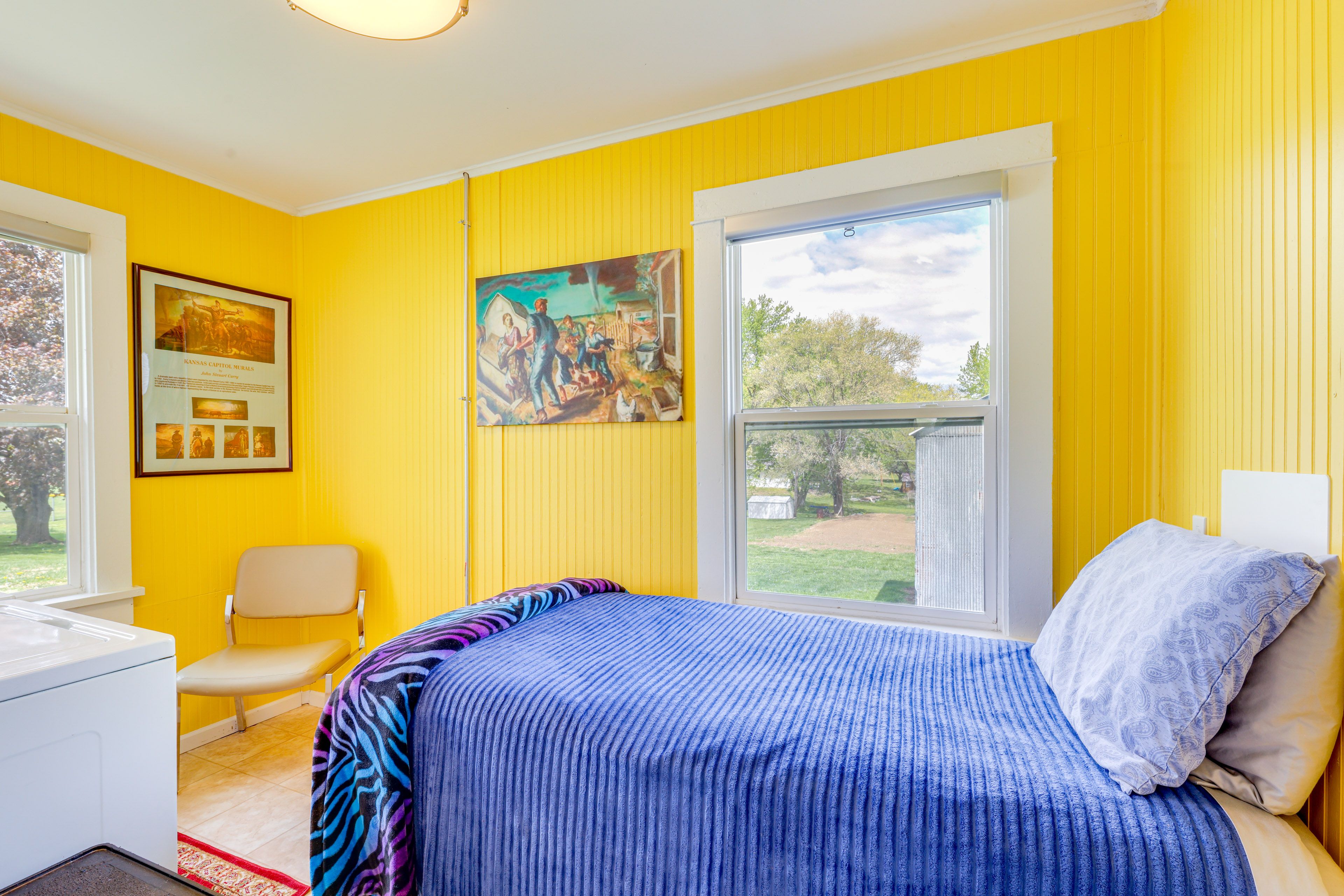 Laundry Room | Twin Bed | Iron & Board