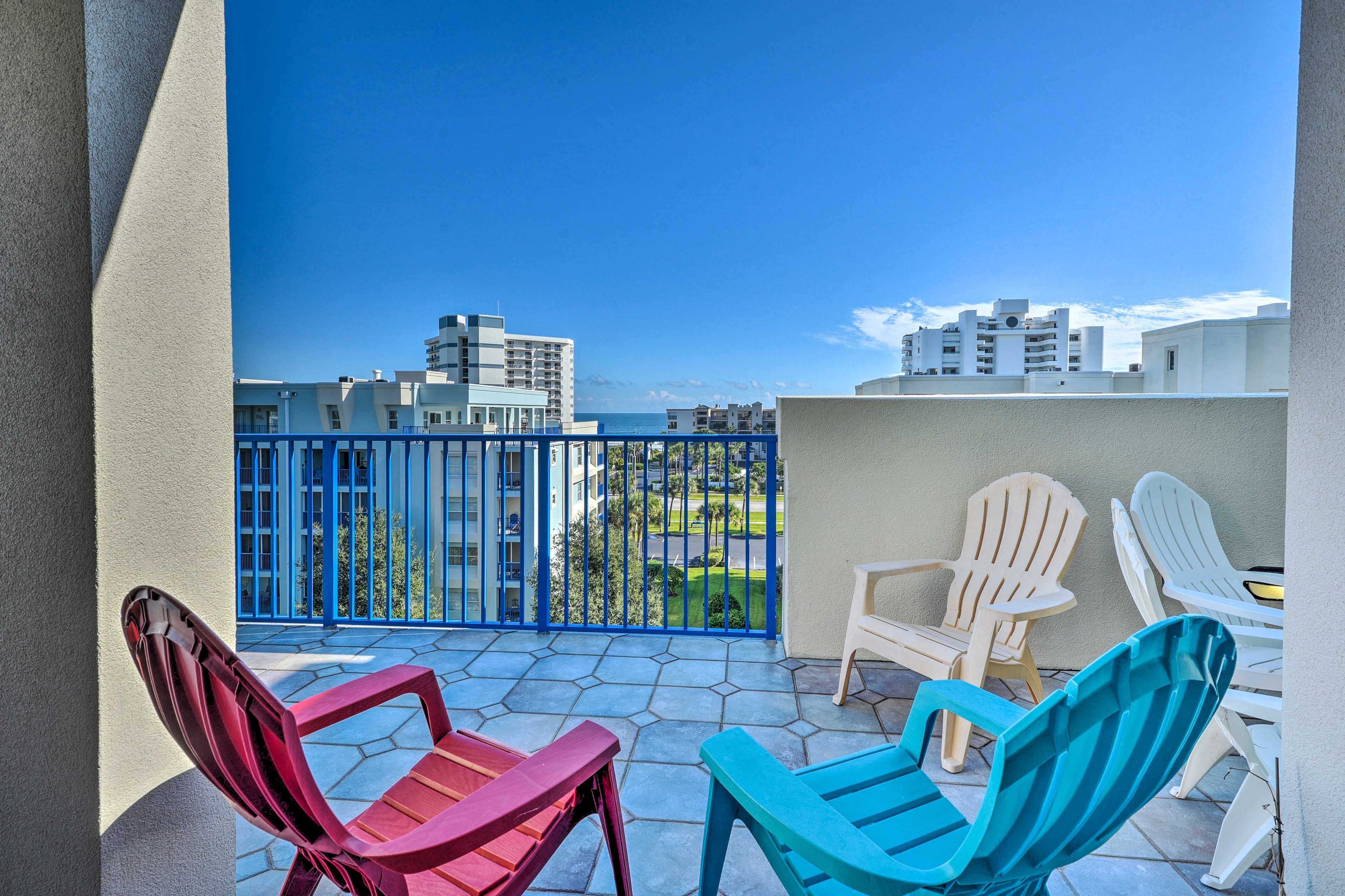 Private Lanai | Partial Ocean Views