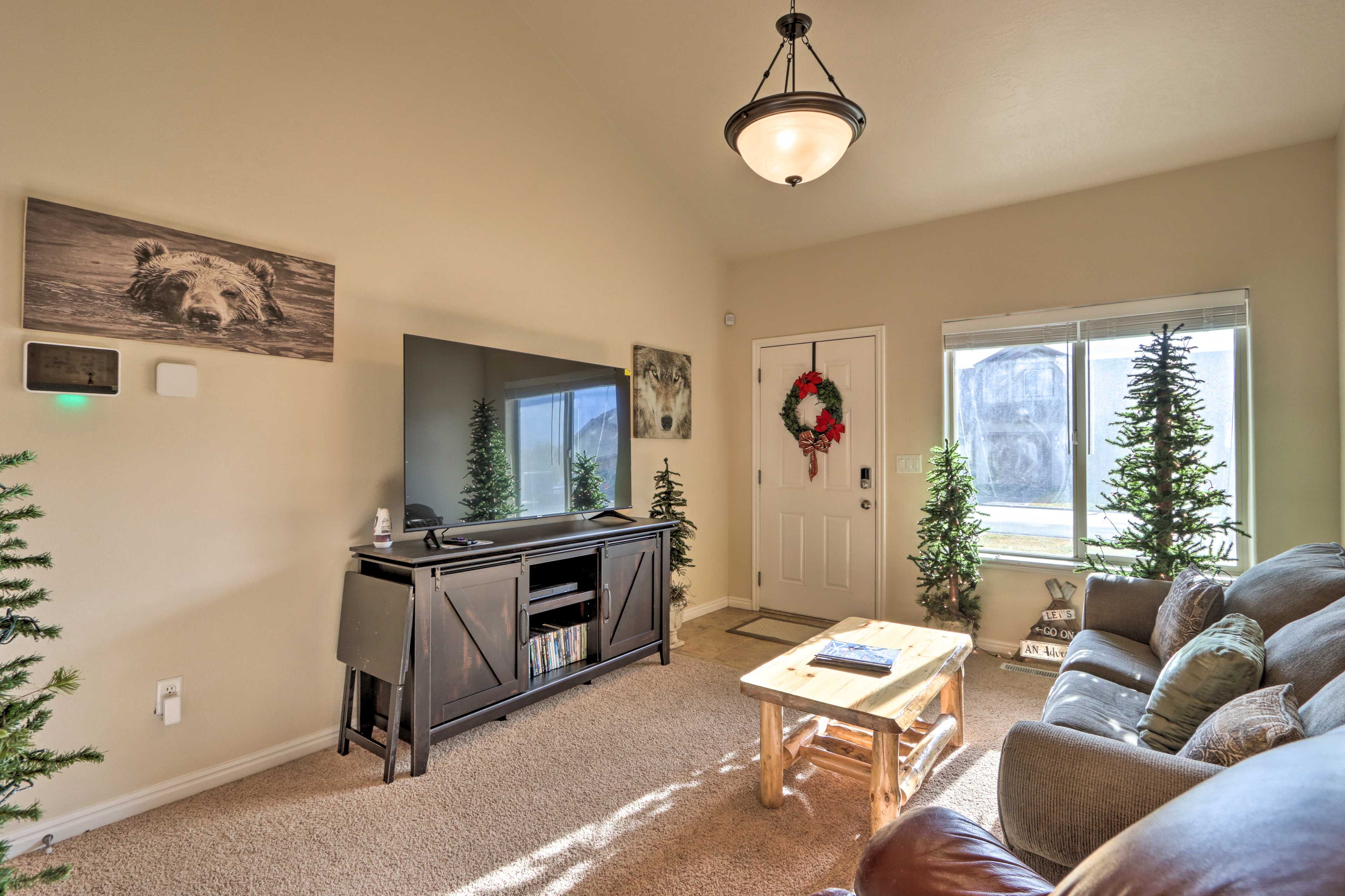Living Room | DVD Player | Movie Library | Front Entrance