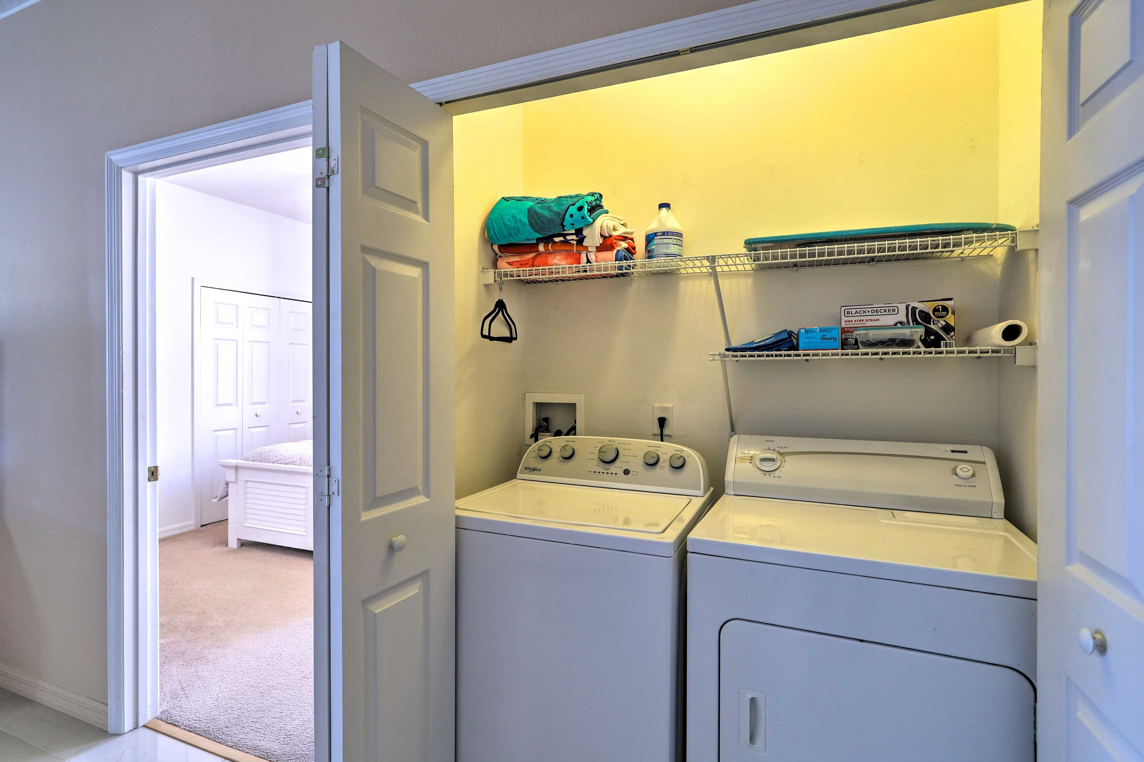 Laundry Closet | Cleaning Essentials
