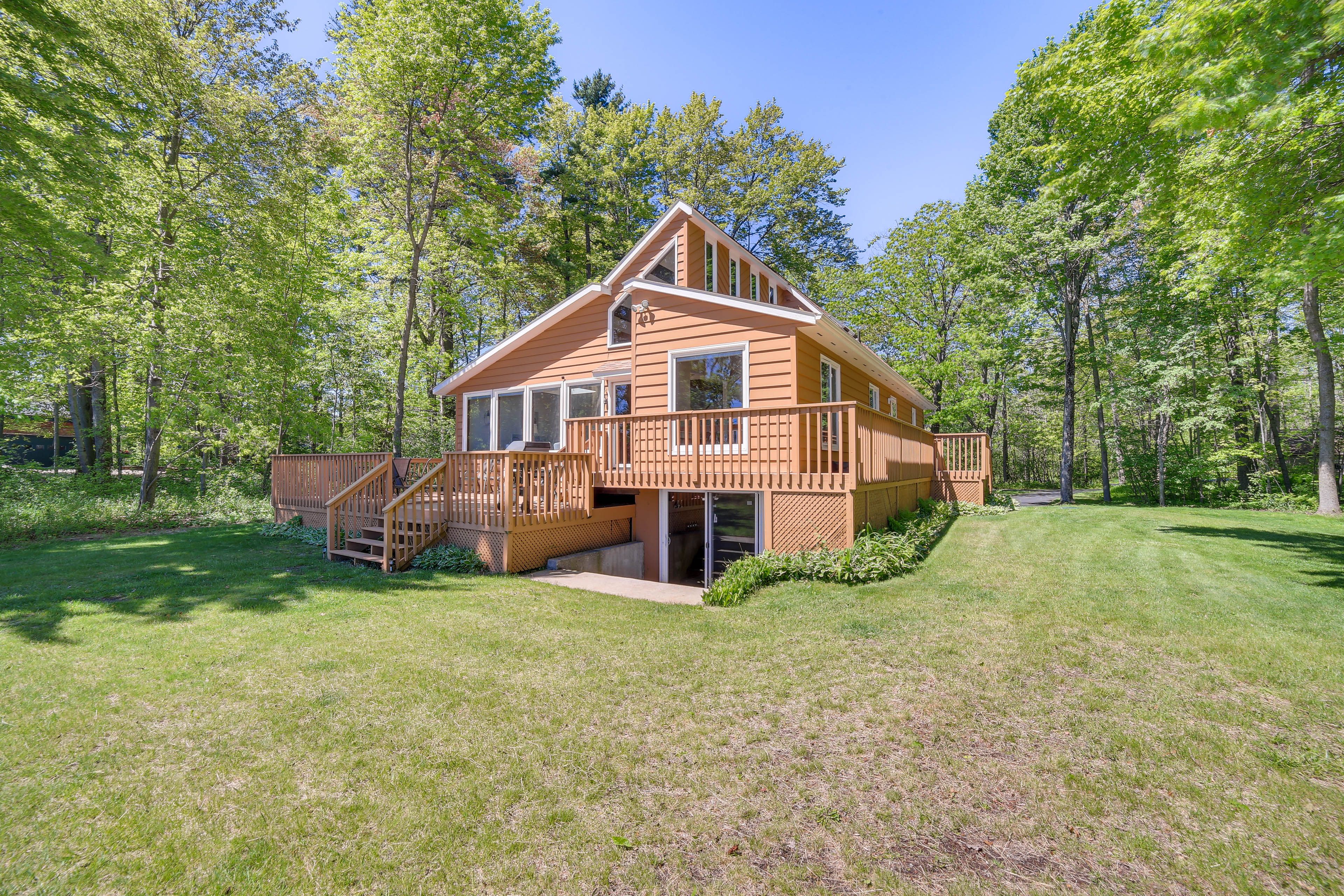 Back Exterior | Private Beach Access