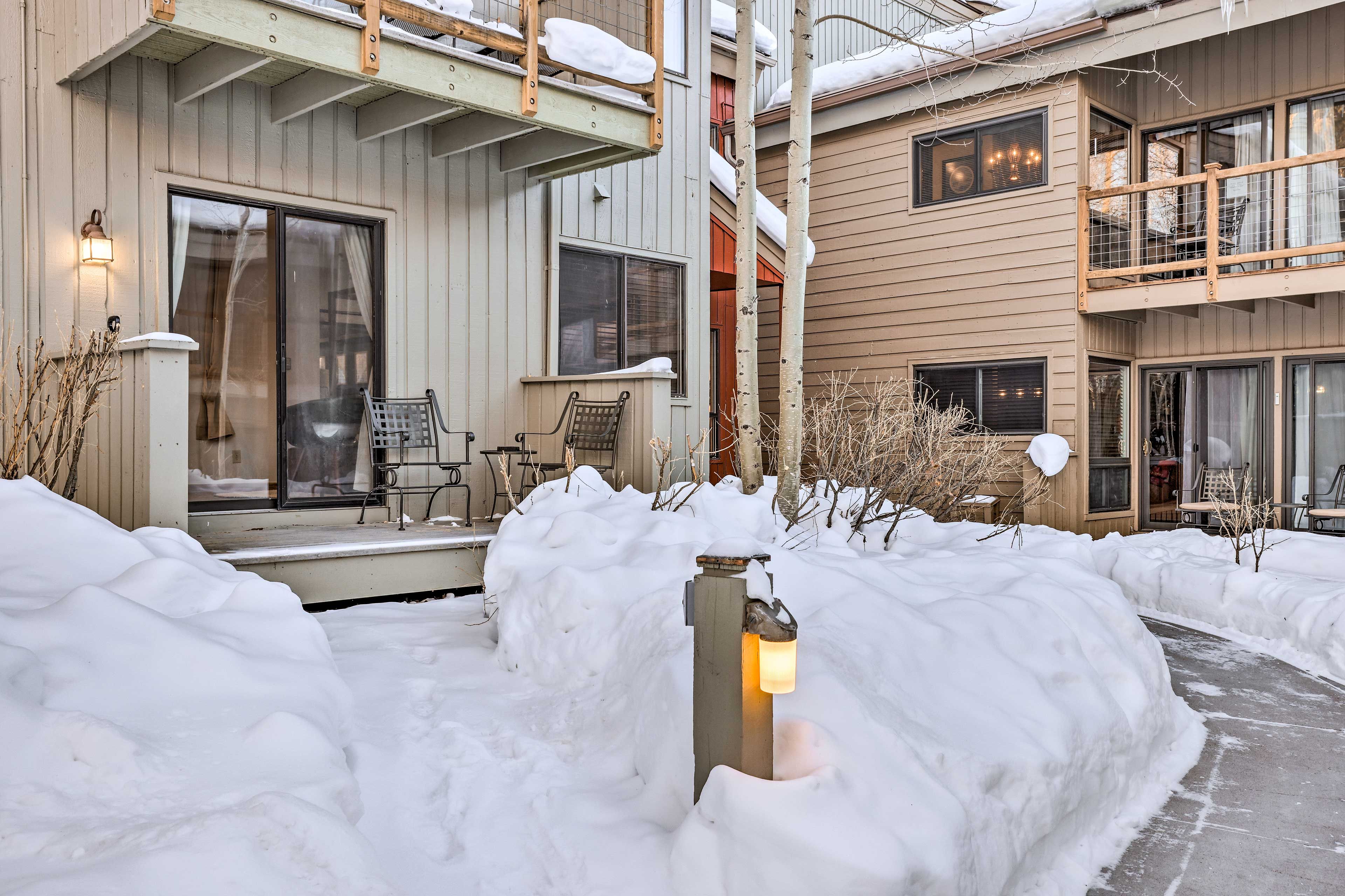 Exterior Space | Steps Required