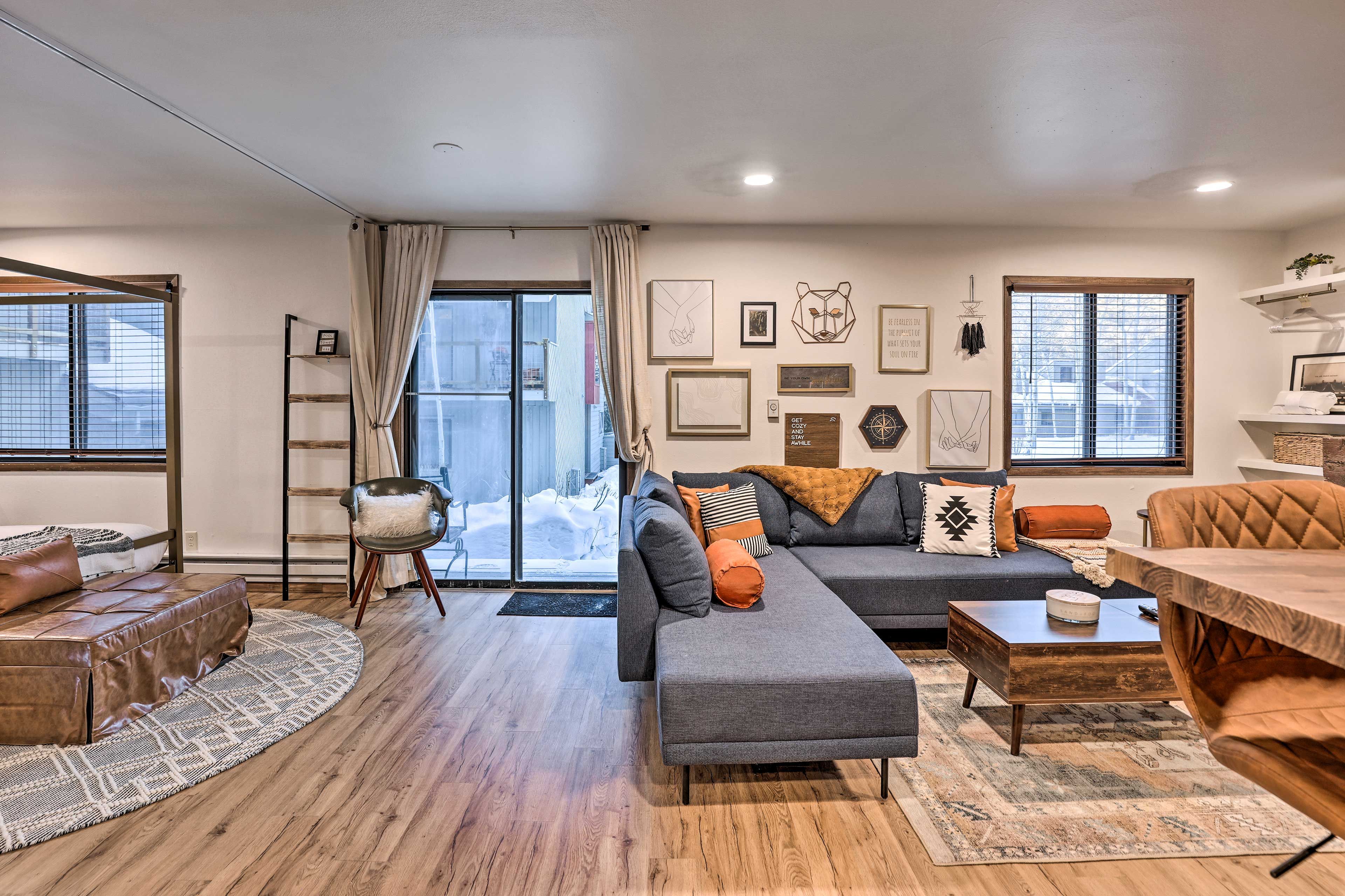 Living Area | Patio Access